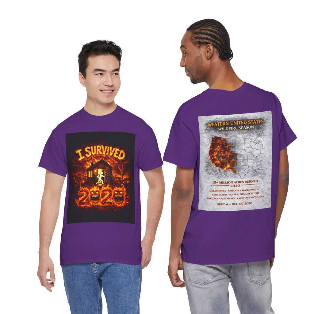I Survived 2020 — WILDFIRES S2:E4: "Western U.S." Memorial Tee