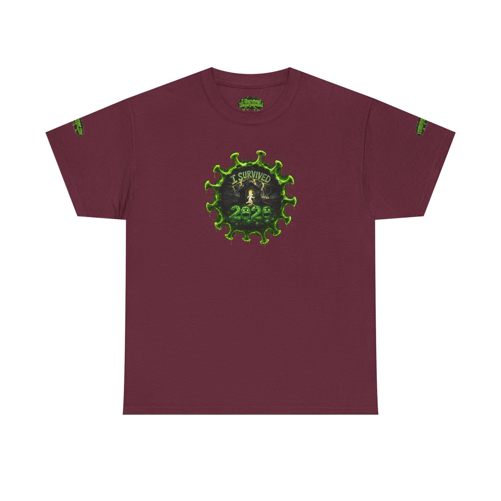 I Survived 2020 — PANDEMIC S1:E2: Director's Cut Special Edition "The Coming of COVID" Unisex Heavy Cotton Tee