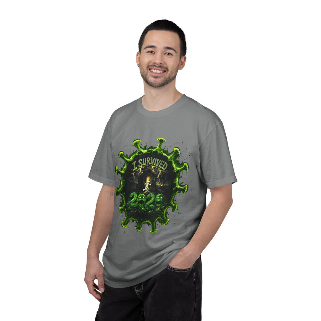 I Survived 2020 — Director's Cut S1:E5 "Delivery Doomsday" | Pandemic Edition Unisex Garment-Dyed T-shirt