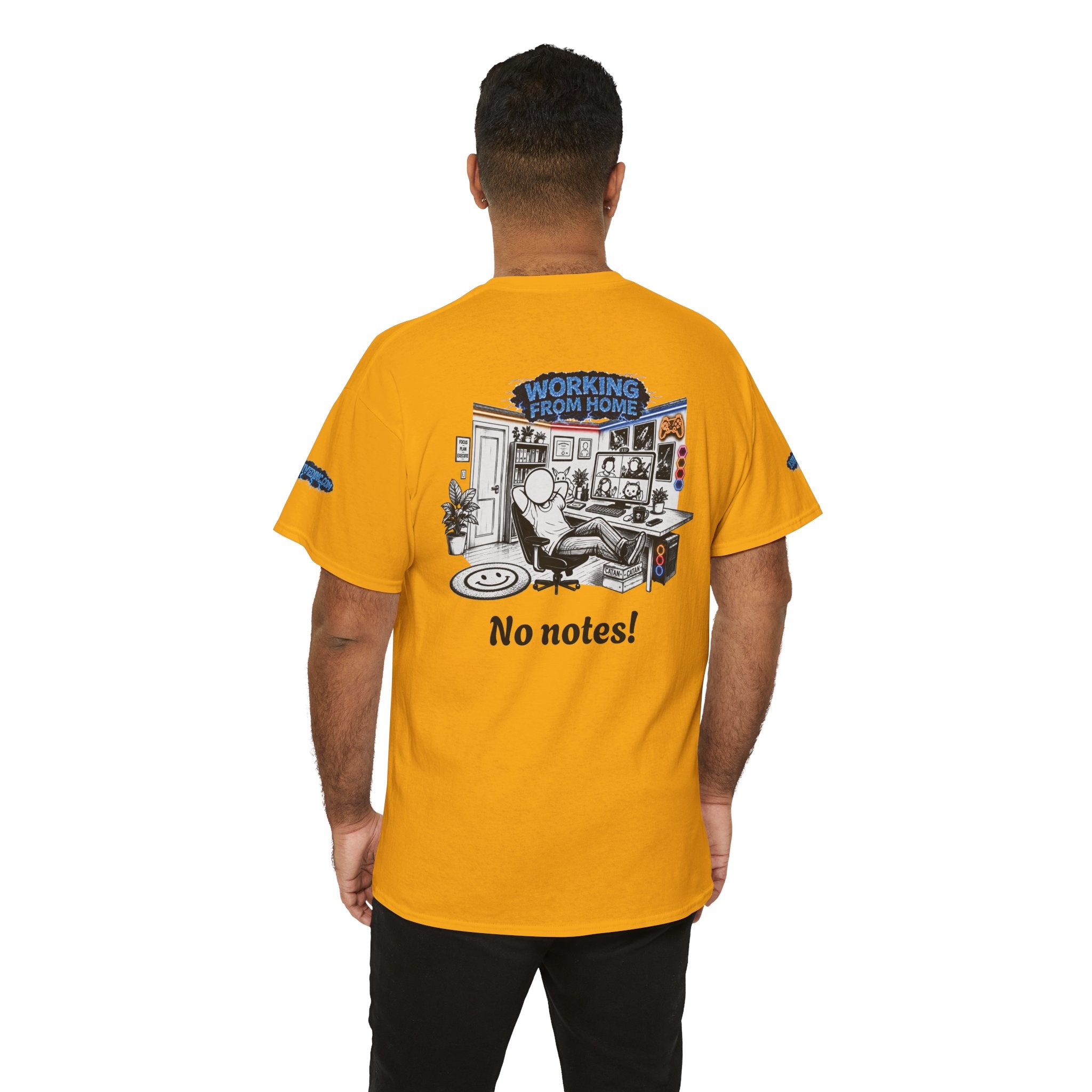 I Survived 2020 — LOCKDOWN S3:E4: Special Edition "Working From Home" Unisex Heavy Cotton Tee