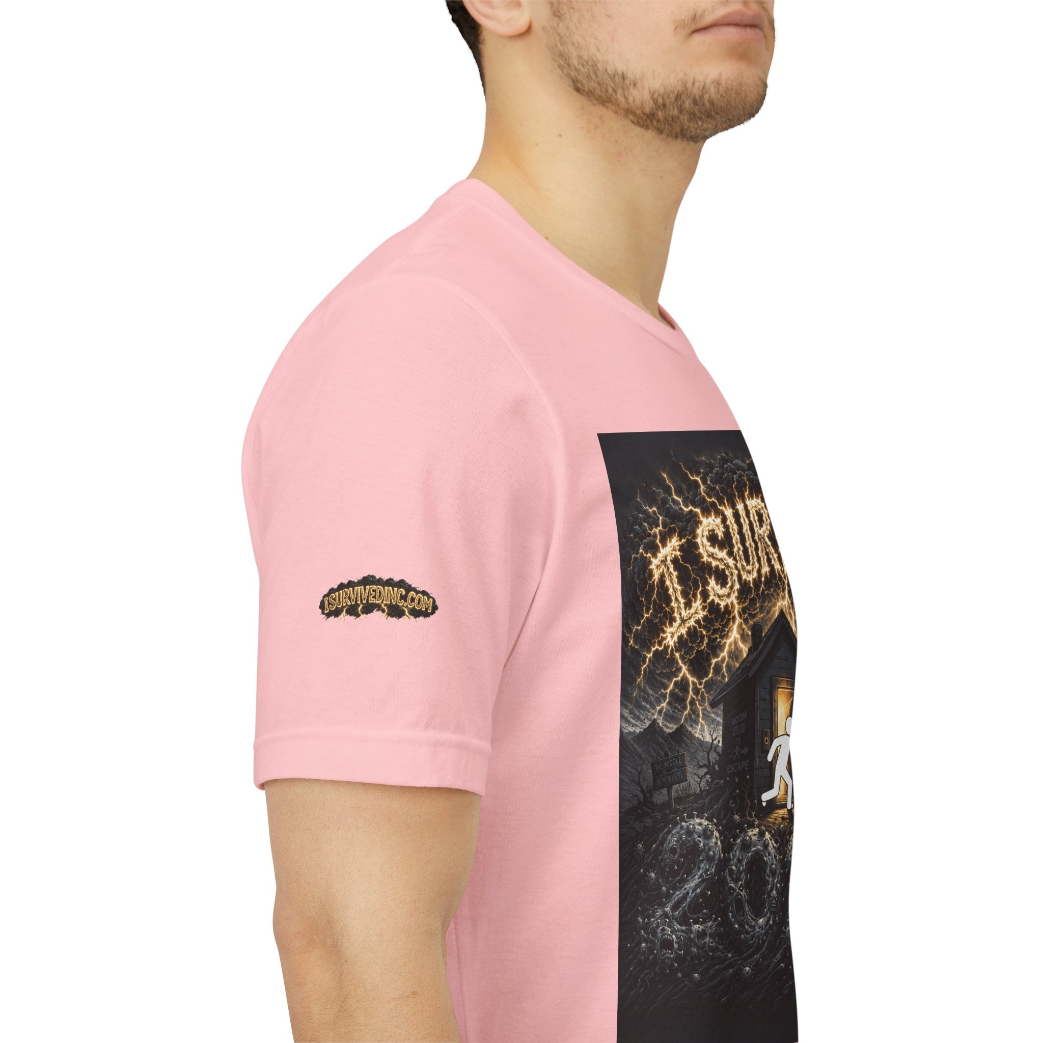 I Survived 2020 — Original Design Teaser Tee | Season 1 Premiere Drop Unisex Jersey Short Sleeve Tee