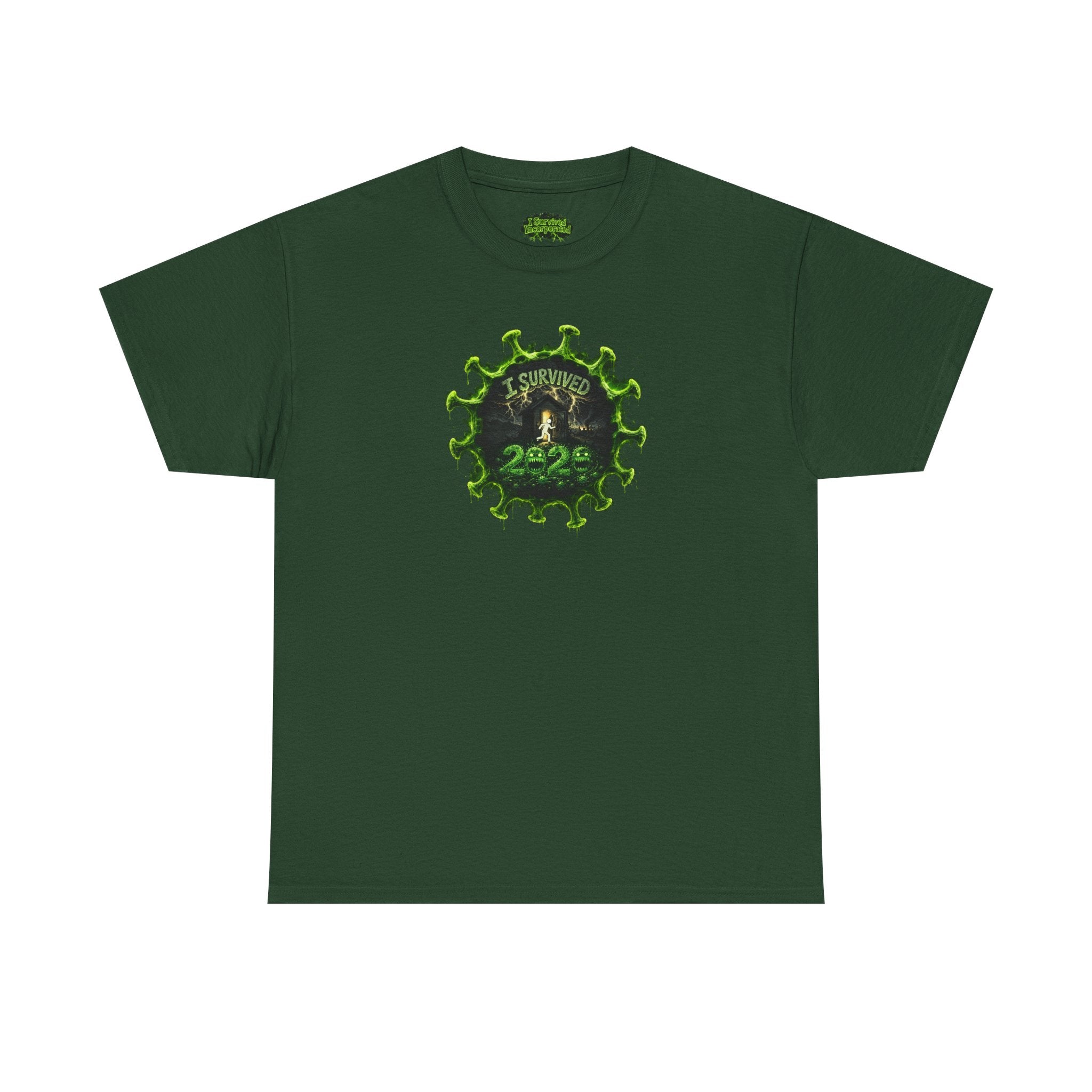 I Survived 2020 — PANDEMIC S1:E3: Director's Cut "The Jab!" Unisex Heavy Cotton Tee