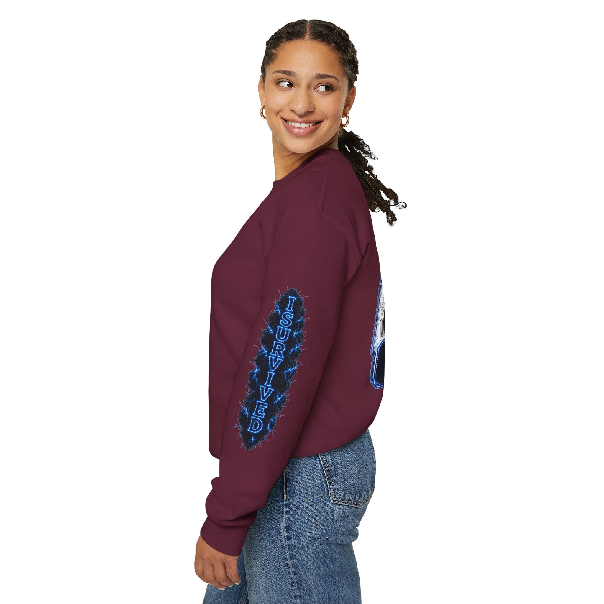 I Survived 2020 — LOCKDOWN S3:E2: Director's Cut Special Edition "Dating Under Lockdown" Unisex Heavy Blend™ Crewneck Sweatshirt