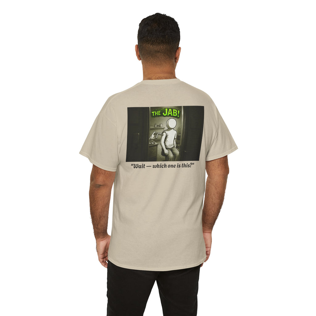 I Survived 2020 — PANDEMIC S1:E3: Director's Cut "The Jab!" Unisex Heavy Cotton Tee