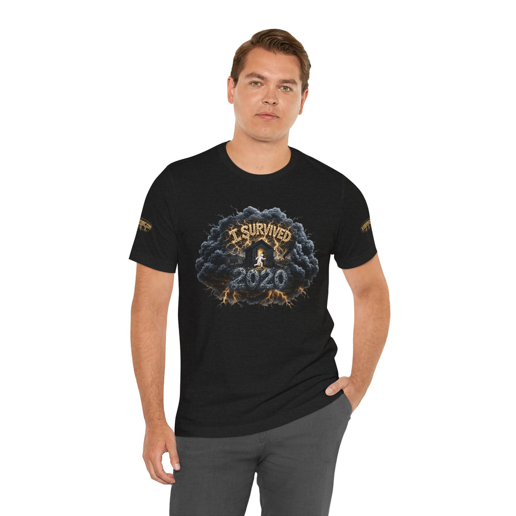 I Survived 2020 — Director's Cut Original Design Teaser Tee | Season 1 Premiere Drop Unisex Jersey Short Sleeve Tee