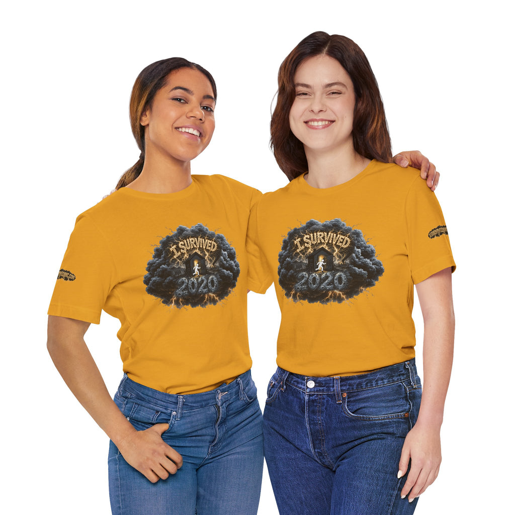 I Survived 2020 — Director's Cut Original Design Teaser Tee | Season 1 Premiere Drop Unisex Jersey Short Sleeve Tee