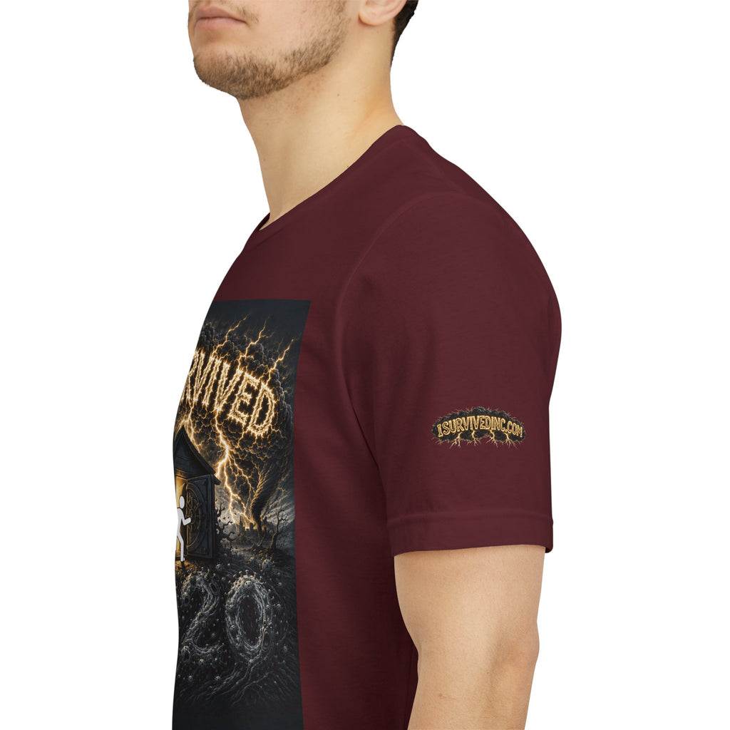 I Survived 2020 — Original Design Teaser Tee | Season 1 Premiere Drop Unisex Jersey Short Sleeve Tee