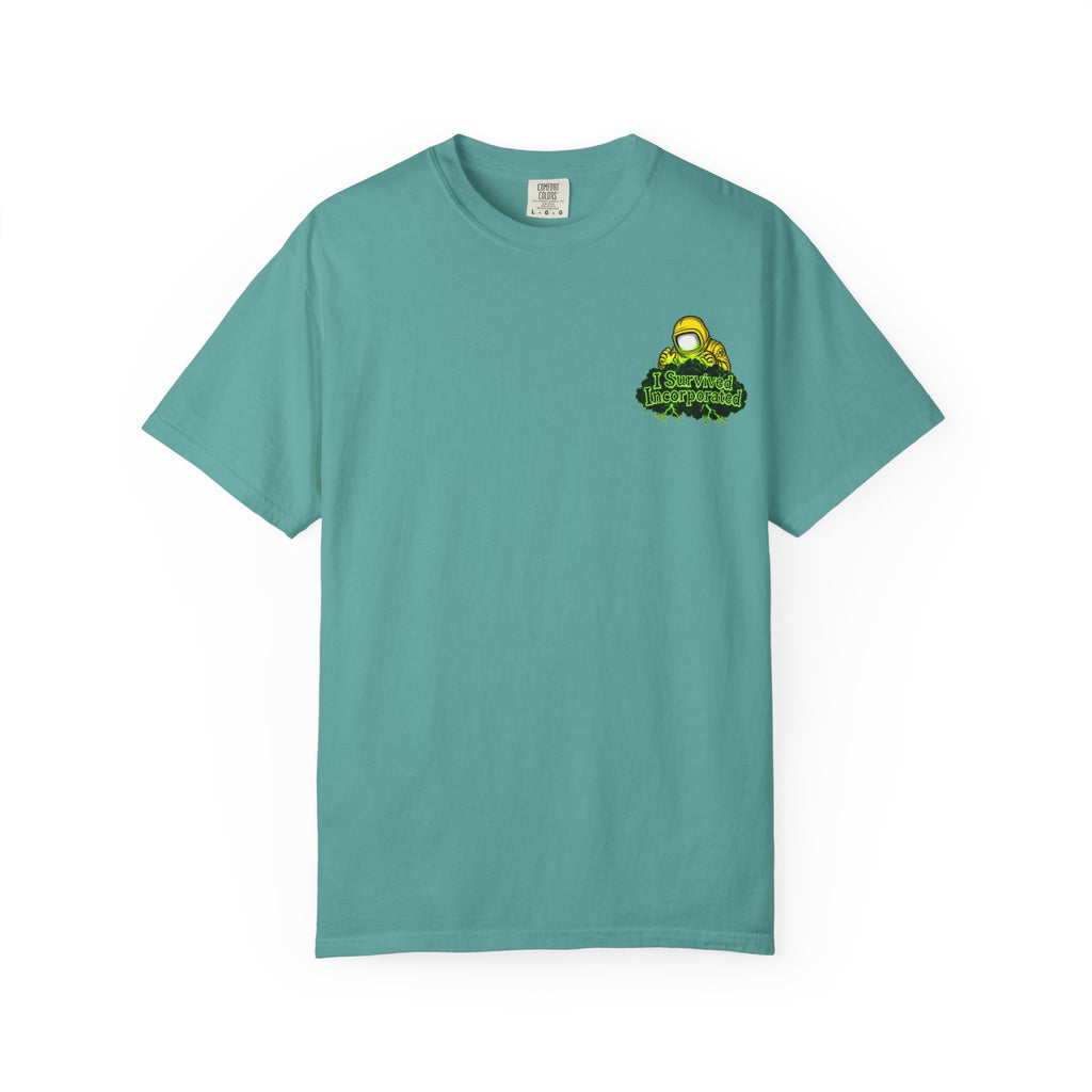 I Survived 2020 — "Please Stand By" Test Pattern Toxic Signal Tee Summer Premiere Unisex Garment-Dyed T-shirt
