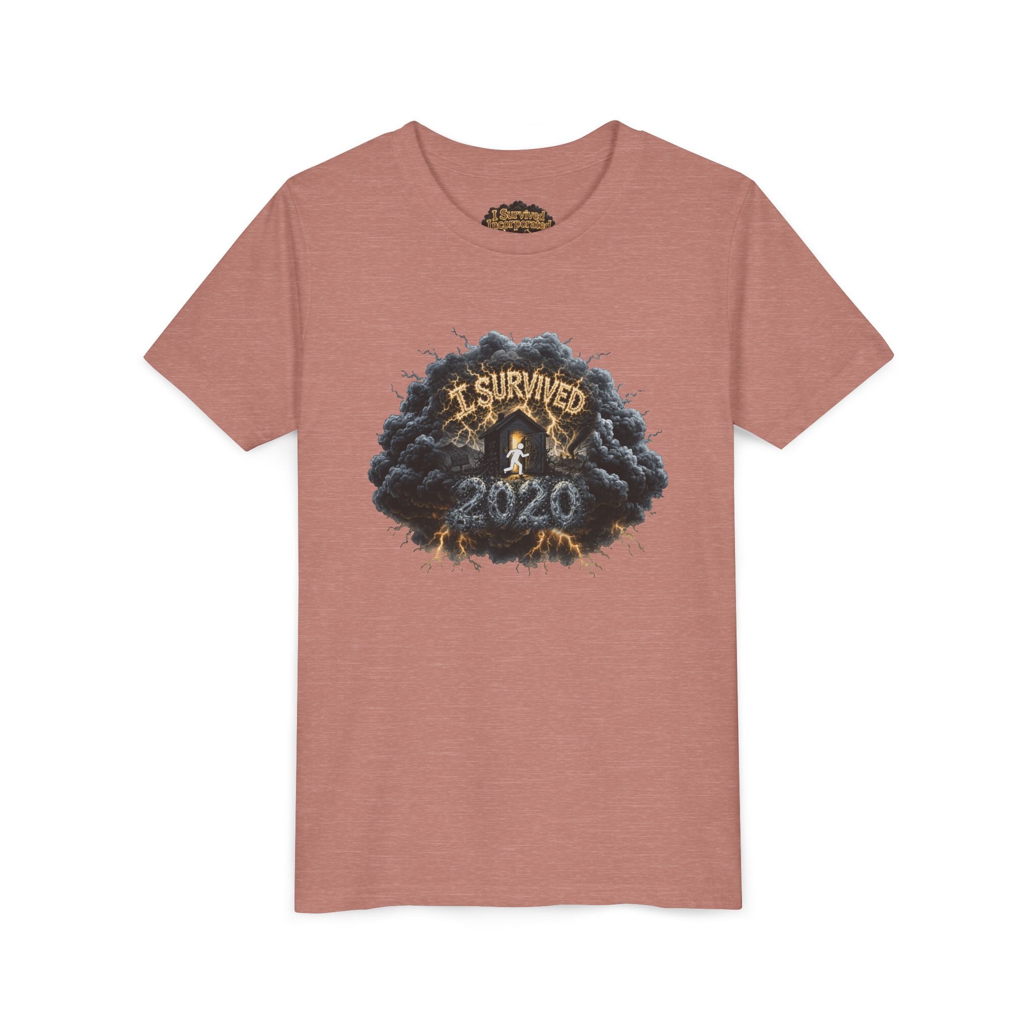 I Survived 2020 — Director's Cut Original Design Teaser Tee | Season 1 Premiere Drop Youth Short Sleeve Tee