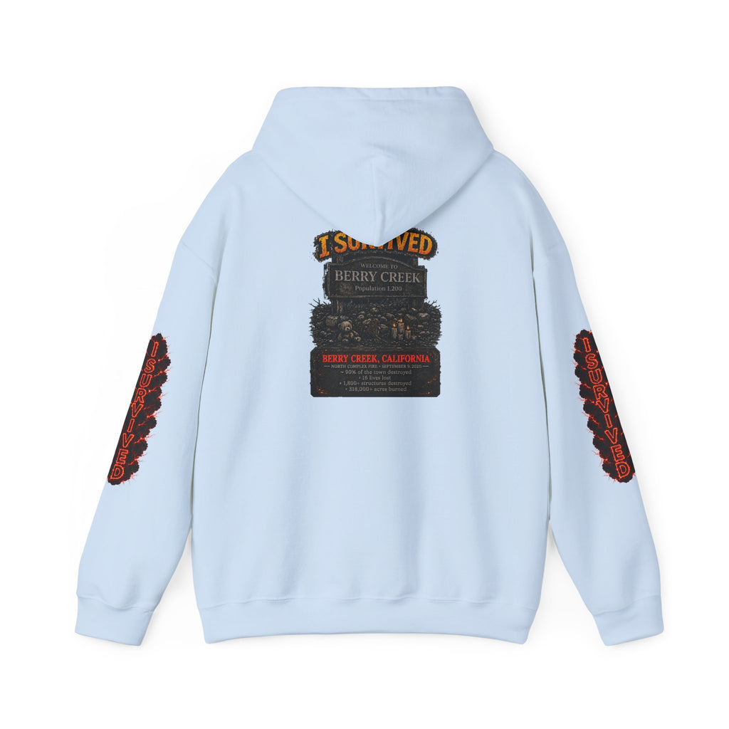 I Survived 2020 — Director's Cut S2:E1 "Berry Creek" | Wildfire Edition Memorial Hoodie Sweatshirt