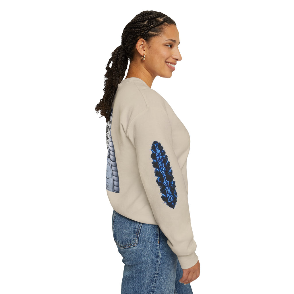 I Survived 2020 —  LOCKDOWN S3:E1: Director's Cut Special Edition "Quarantine" Unisex Heavy Blend™ Crewneck Sweatshirt