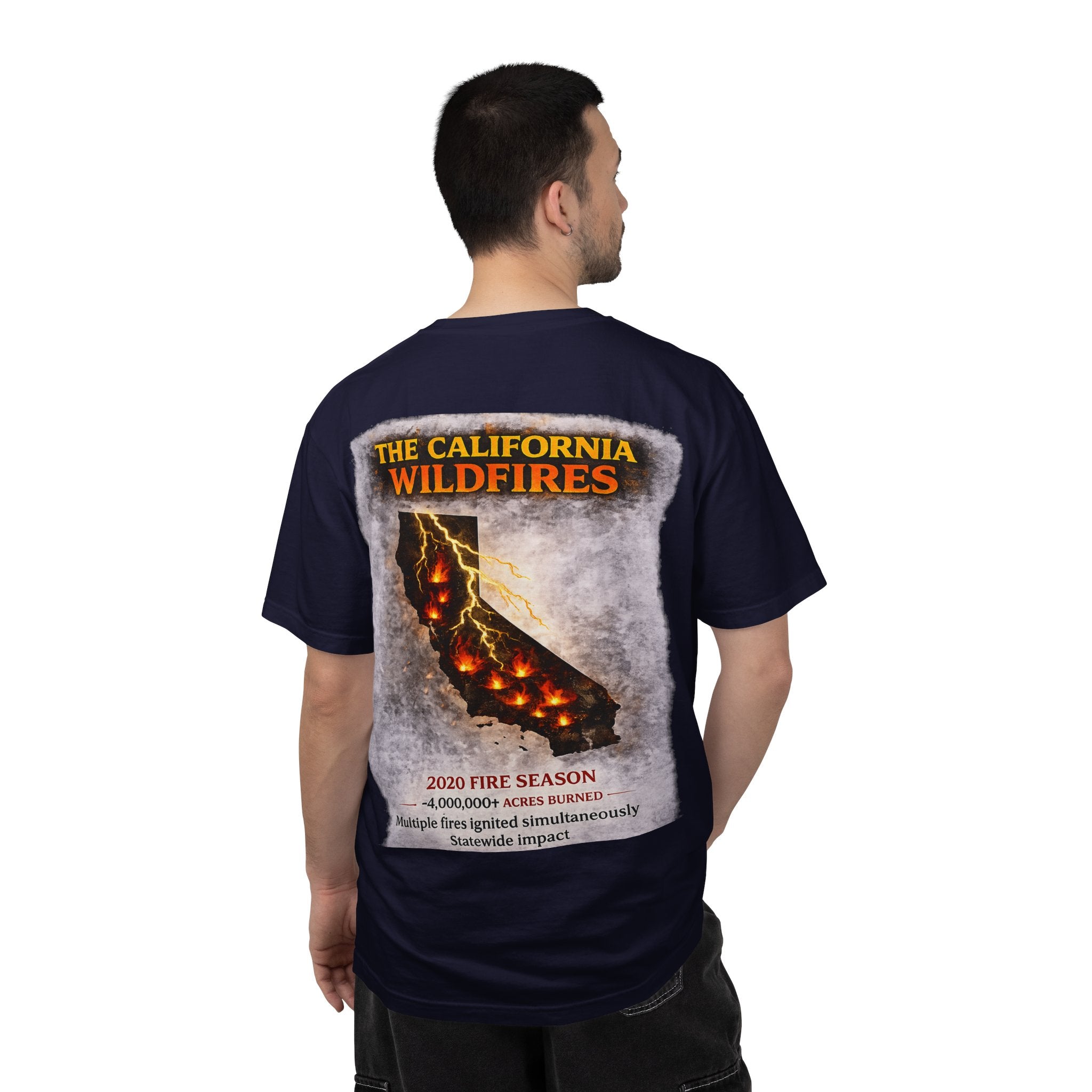 I Survived 2020 — S2:E3 "The California Wildfires" | Wildfire Edition Memorial Unisex Garment-Dyed T-shirt