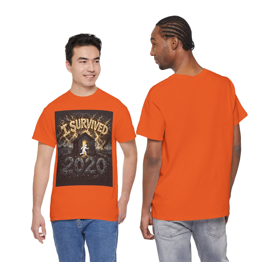 I Survived 2020 — Original PILOT Design Unisex Heavy Cotton Tee