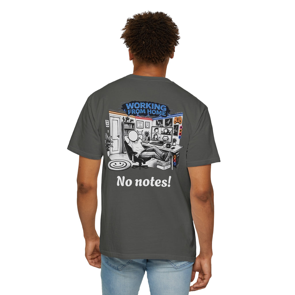 I Survived 2020 — LOCKDOWN S3:E4: "Working From Home" Unisex Garment-Dyed T-shirt