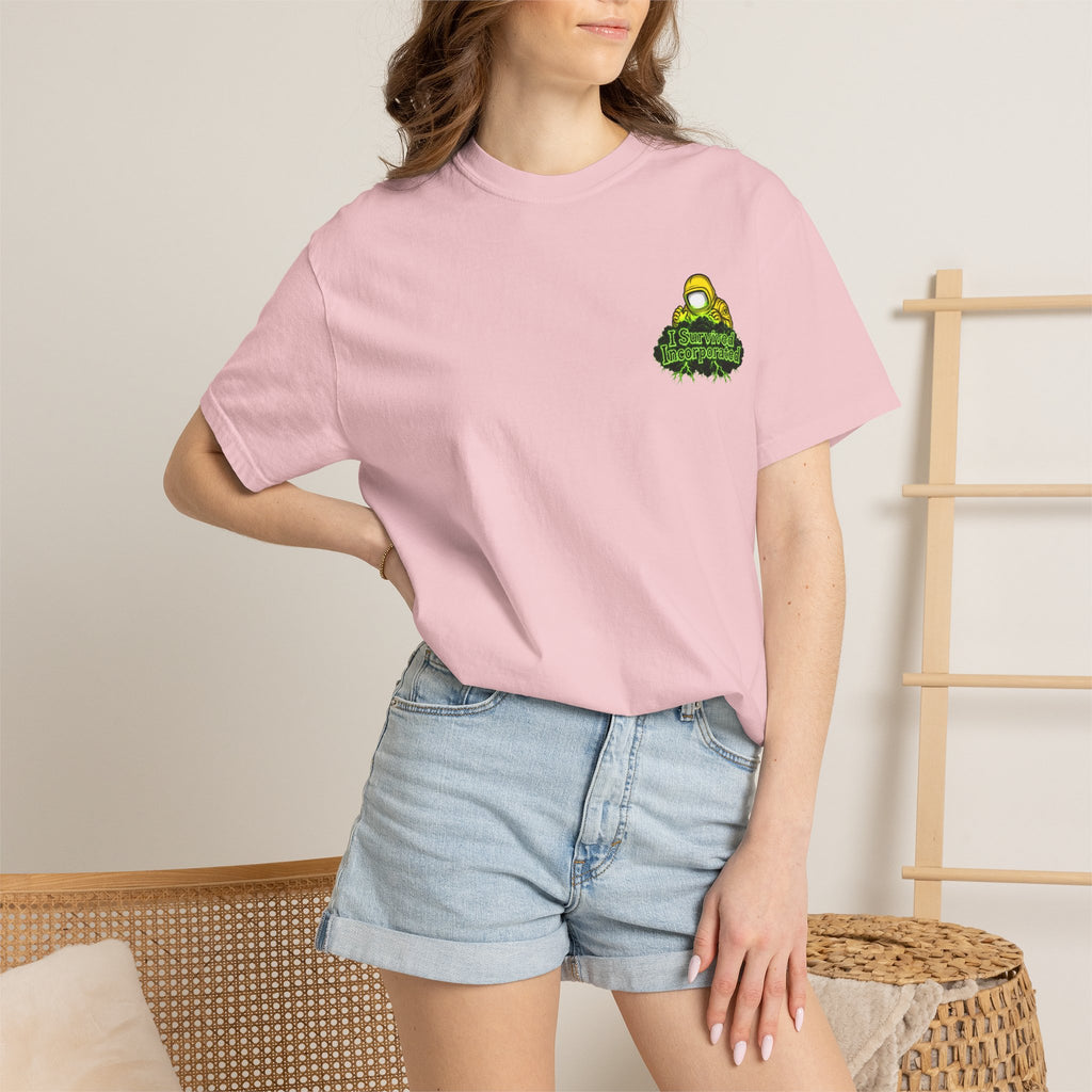 I Survived 2020 — "Please Stand By" Test Pattern Toxic Signal Tee Summer Premiere Unisex Garment-Dyed T-shirt