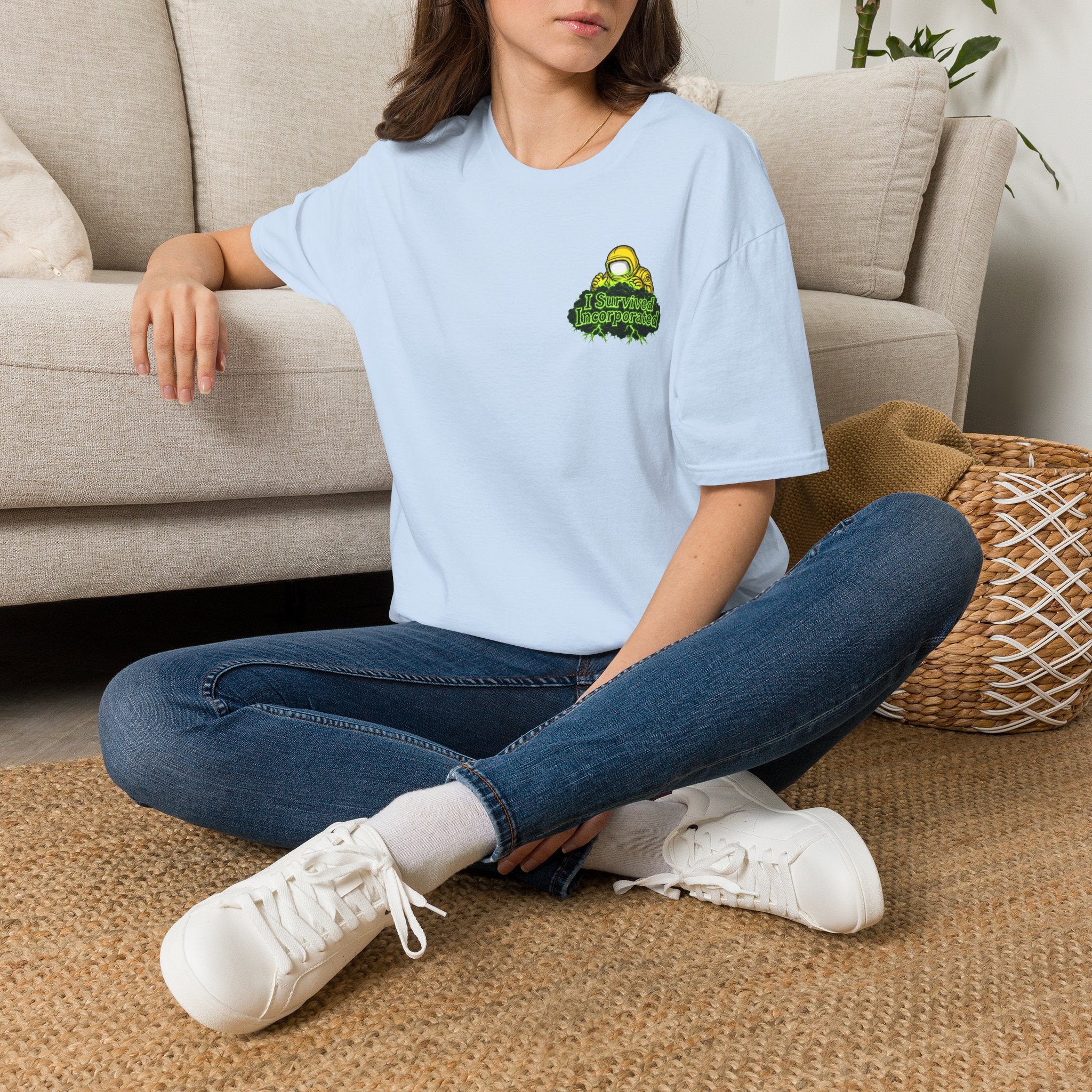 I Survived 2020 — "Please Stand By" Test Pattern Toxic Signal Tee Summer Premiere Unisex Softstyle T-Shirt
