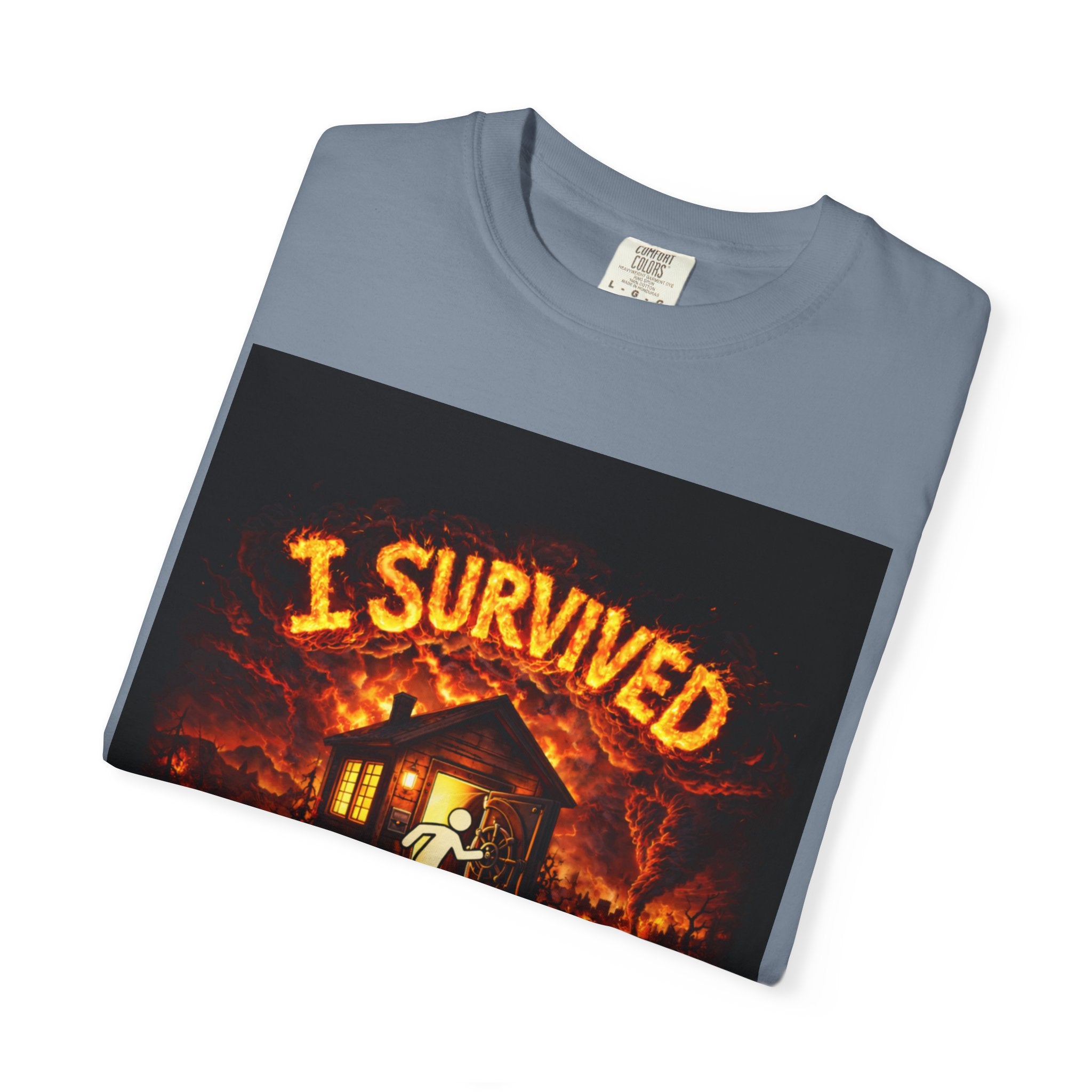 I Survived 2020 — S2:E3 "The California Wildfires" | Wildfire Edition Memorial Unisex Garment-Dyed T-shirt