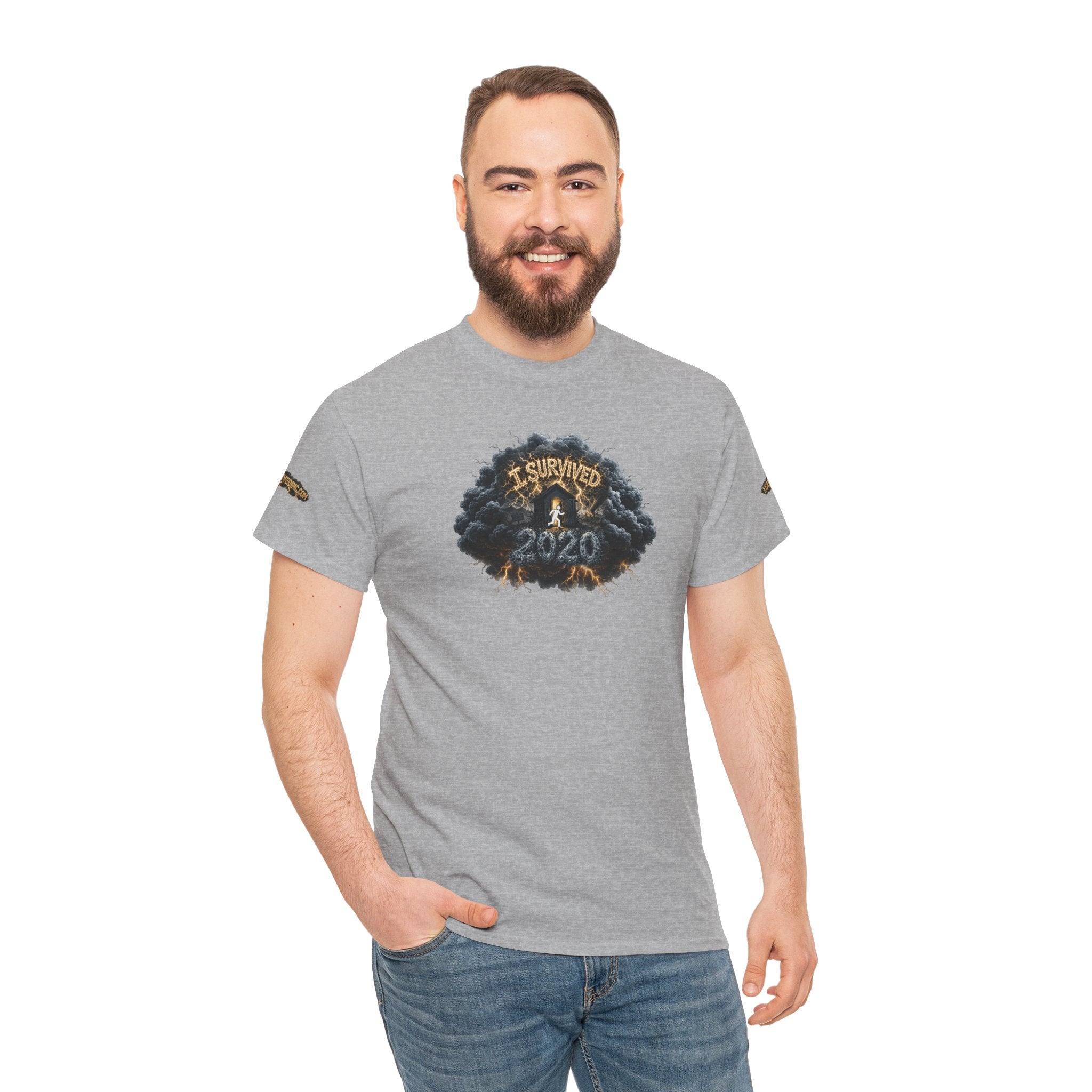 I Survived 2020 — Original PILOT Design: Director's Cut Special Edition Unisex Heavy Cotton Tee