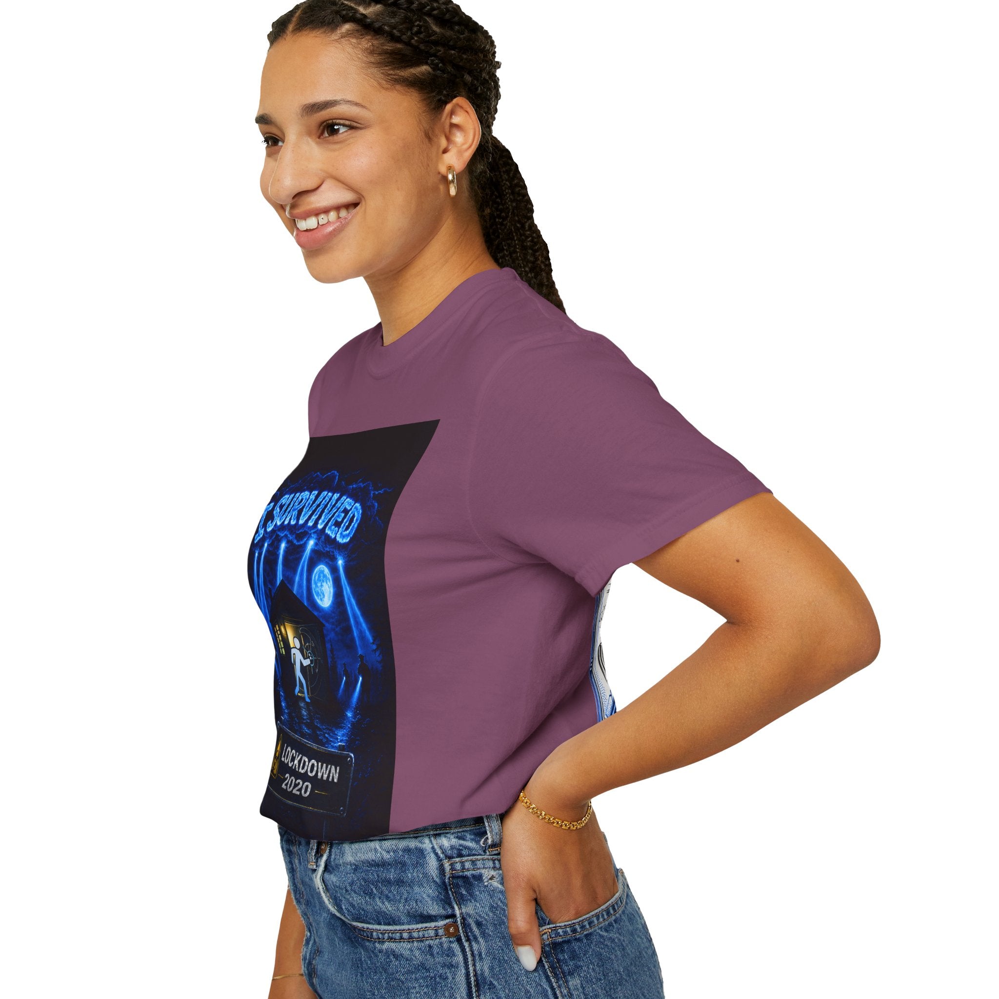 I Survived 2020 — LOCKDOWN S3:E2: "Dating Under Lockdown" Unisex Garment-Dyed T-shirt