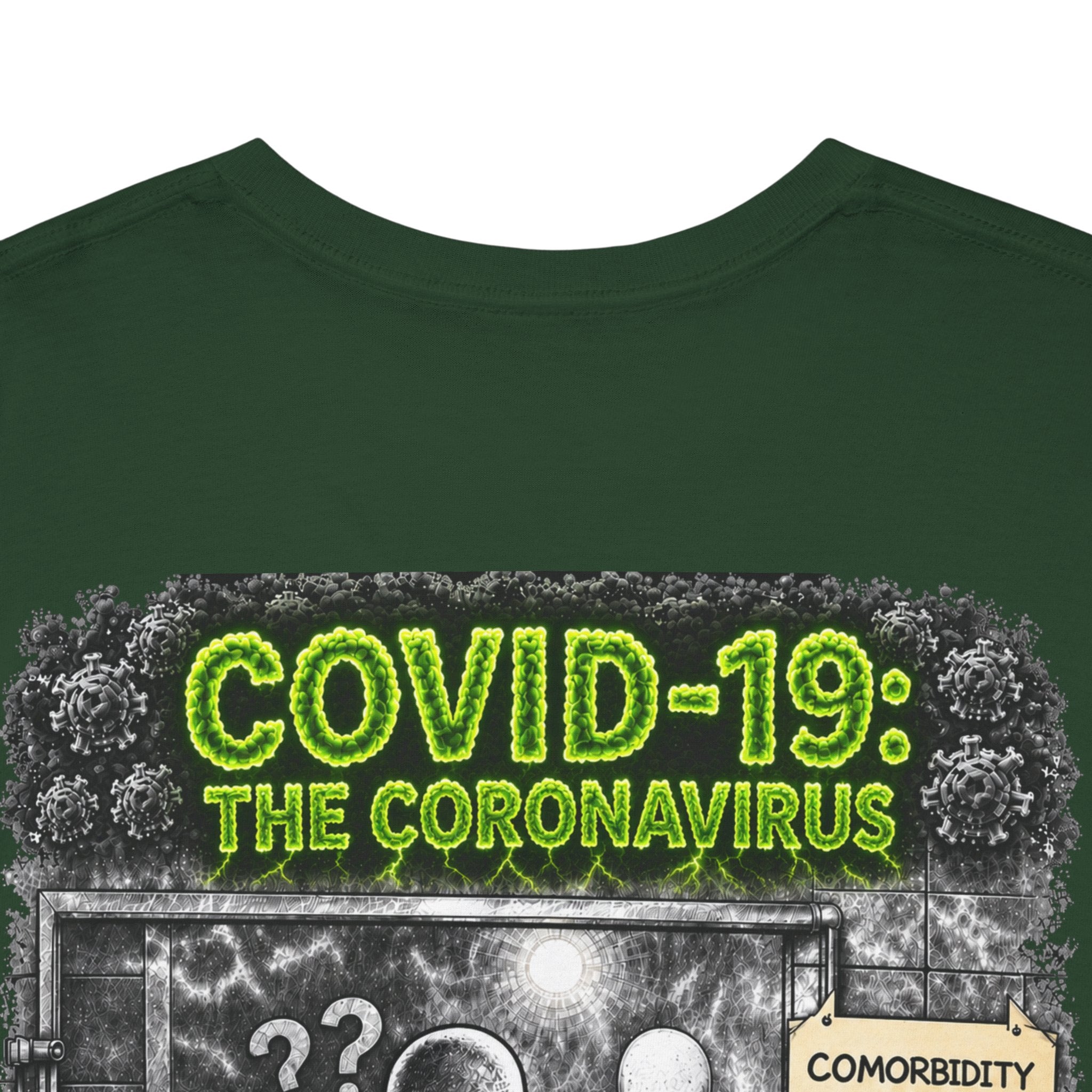 I Survived 2020 — Director's Cut S1:E1 "COVID-19: The Coronavirus" | Pandemic Edition Unisex Heavy Cotton Tee