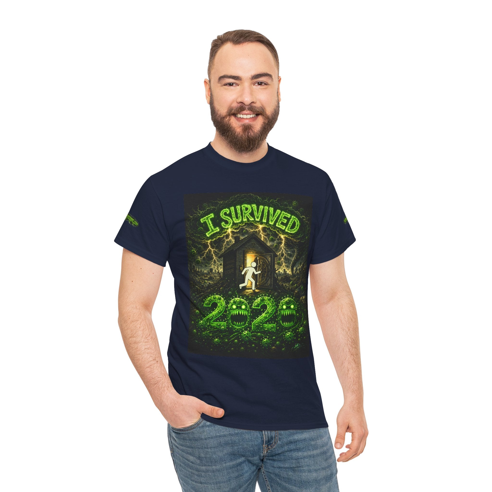 I Survived 2020 — S1:E5 "Delivery Doomsday" | Pandemic Edition Unisex Heavy Cotton Tee (SPECIAL EDITION)