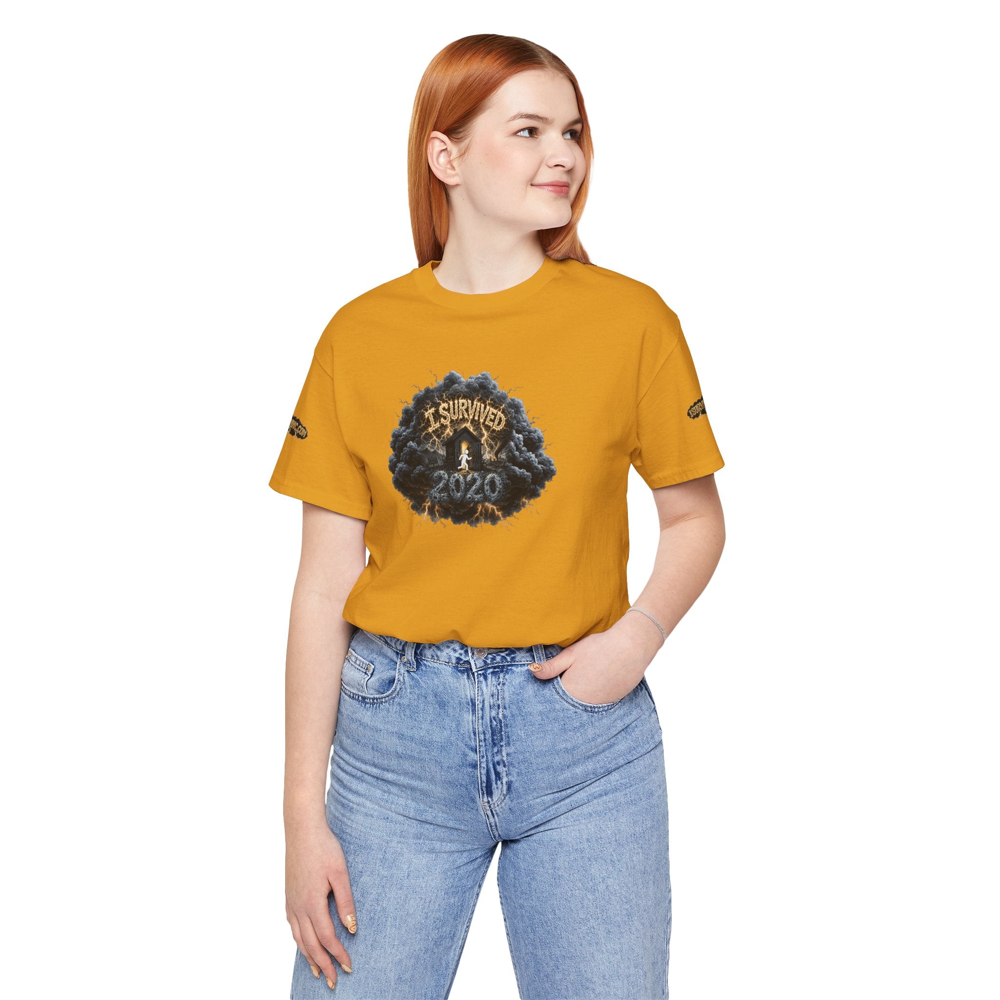 I Survived 2020 — Original PILOT Design: Director's Cut Unisex Jersey Short Sleeve Tee