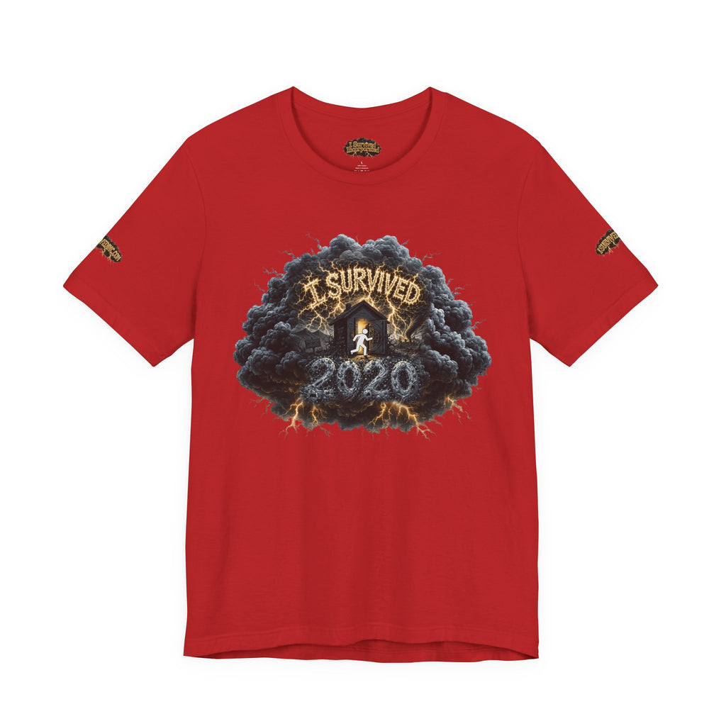 I Survived 2020 — Director's Cut Original Design Teaser Tee | Season 1 Premiere Drop Unisex Jersey Short Sleeve Tee