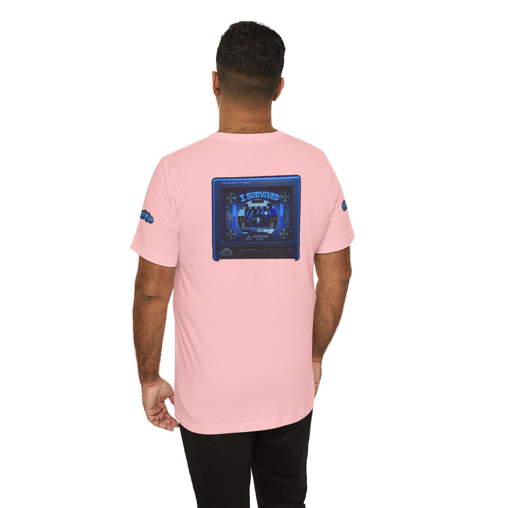 I Survived 2020 — "Please Stand By" Test Pattern Tee Lockdown Special Edition Summer Exclusive Unisex Jersey Short Sleeve Tee