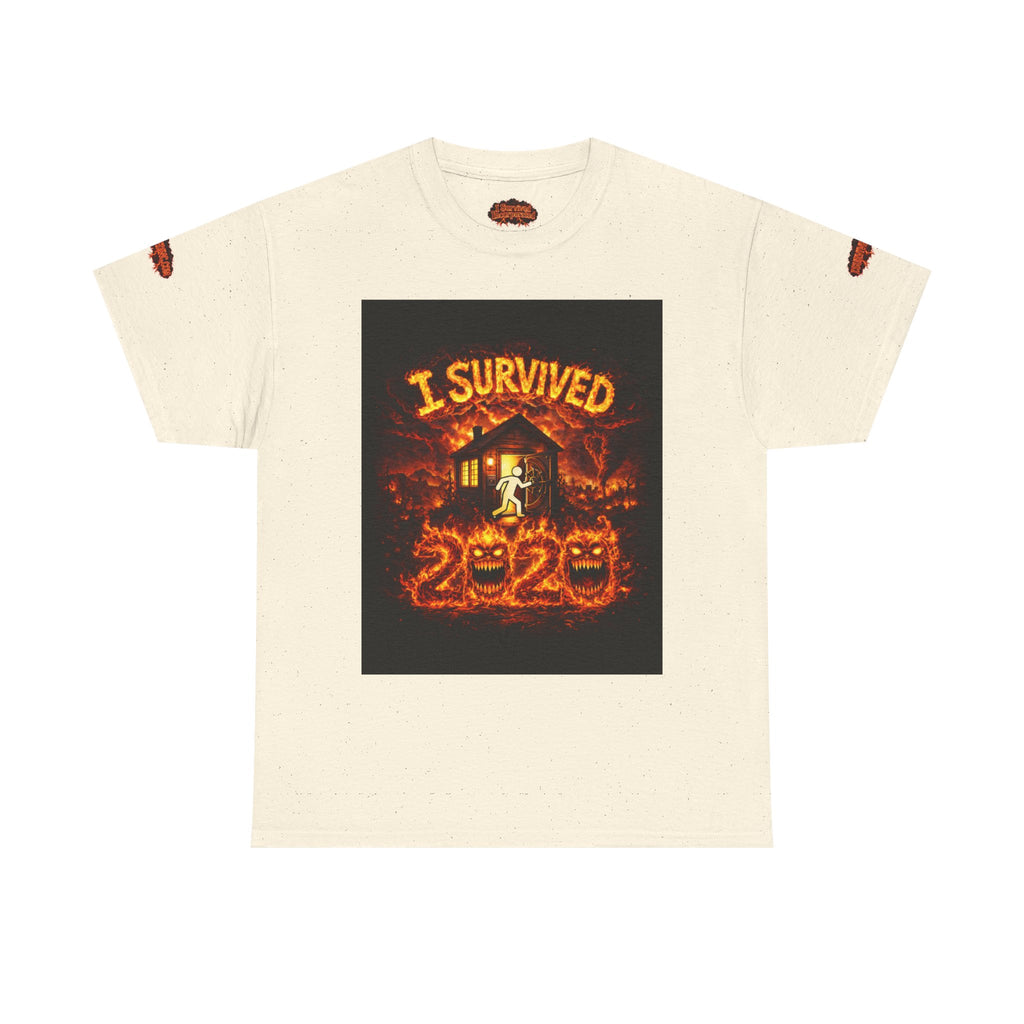 I Survived 2020 — WILDFIRES S2:E2: Special Edition "The Bobcat Fire" Memorial Unisex Heavy Cotton Tee
