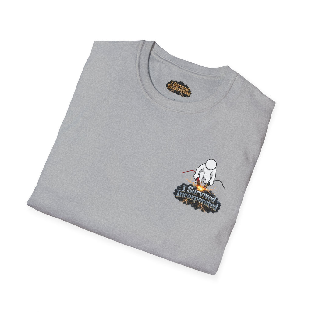I Survived 2020 — "Please Stand By" Test Pattern Tee Summer Premier Unisex Softstyle T-Shirt