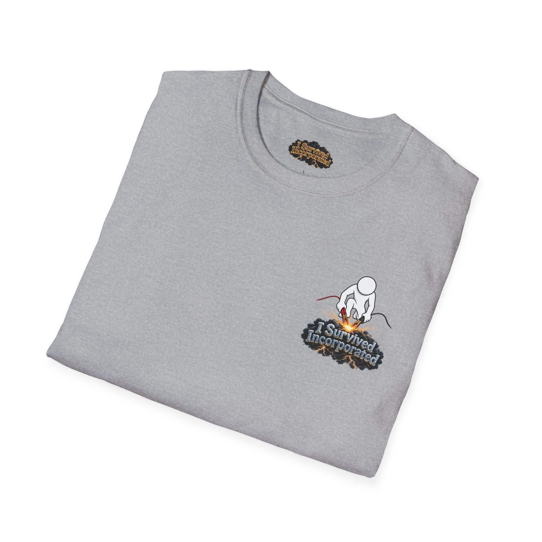 I Survived 2020 — "Please Stand By" Test Pattern Tee Summer Premier Unisex Softstyle T-Shirt