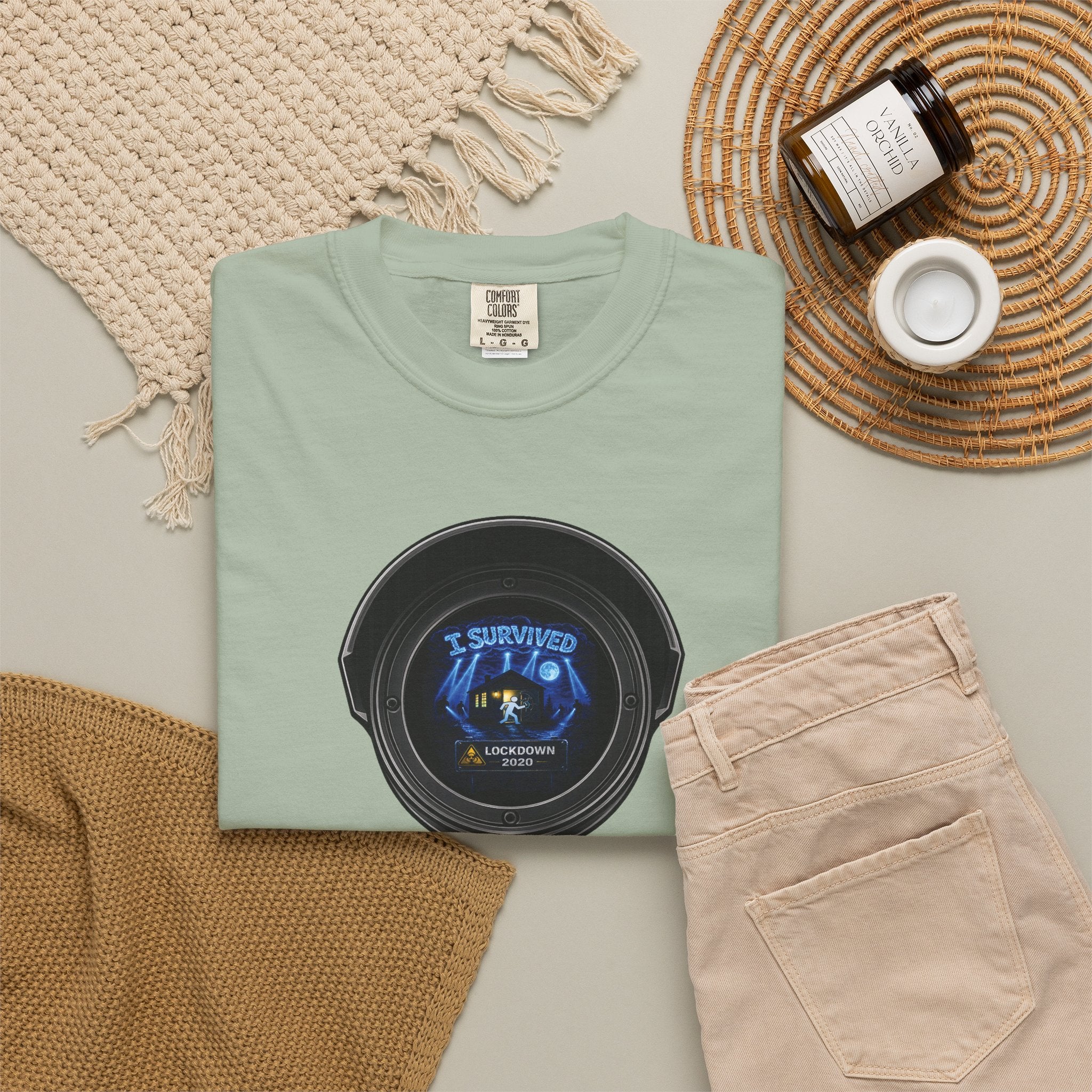 I Survived 2020 —  LOCKDOWN S3:E2: Director's Cut "Dating Under Lockdown" Unisex Garment-Dyed T-shirt