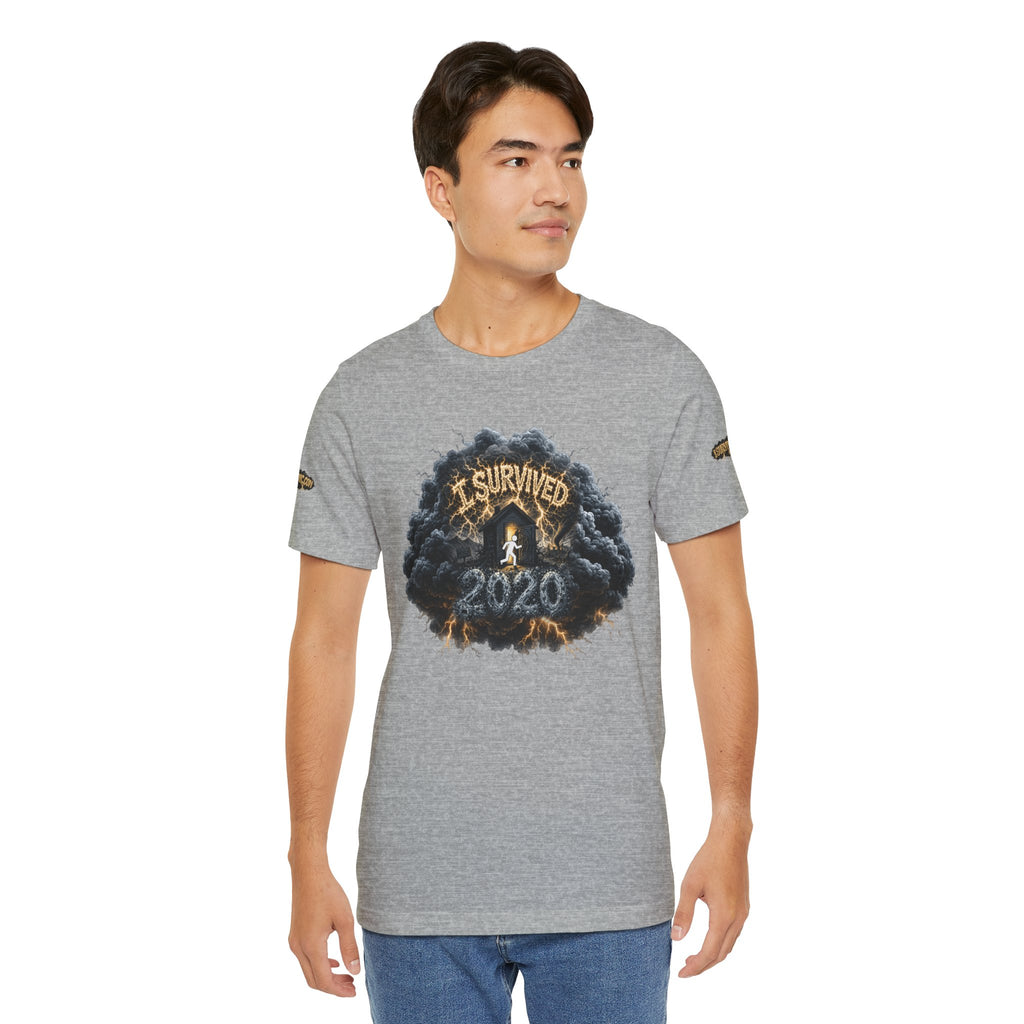 I Survived 2020 — Director's Cut Original Design Teaser Tee | Season 1 Premiere Drop Unisex Jersey Short Sleeve Tee