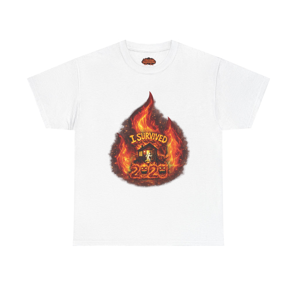I Survived 2020 — Director's Cut S2:E1 "Berry Creek" | Wildfire Edition Memorial Unisex Heavy Cotton Tee