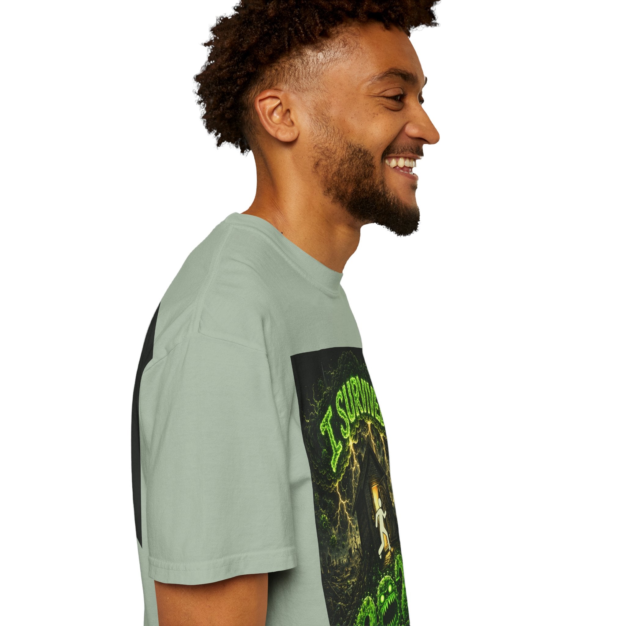 I Survived 2020 — S1:E3 "The Jab!" | Pandemic Edition Unisex Garment-Dyed T-shirt