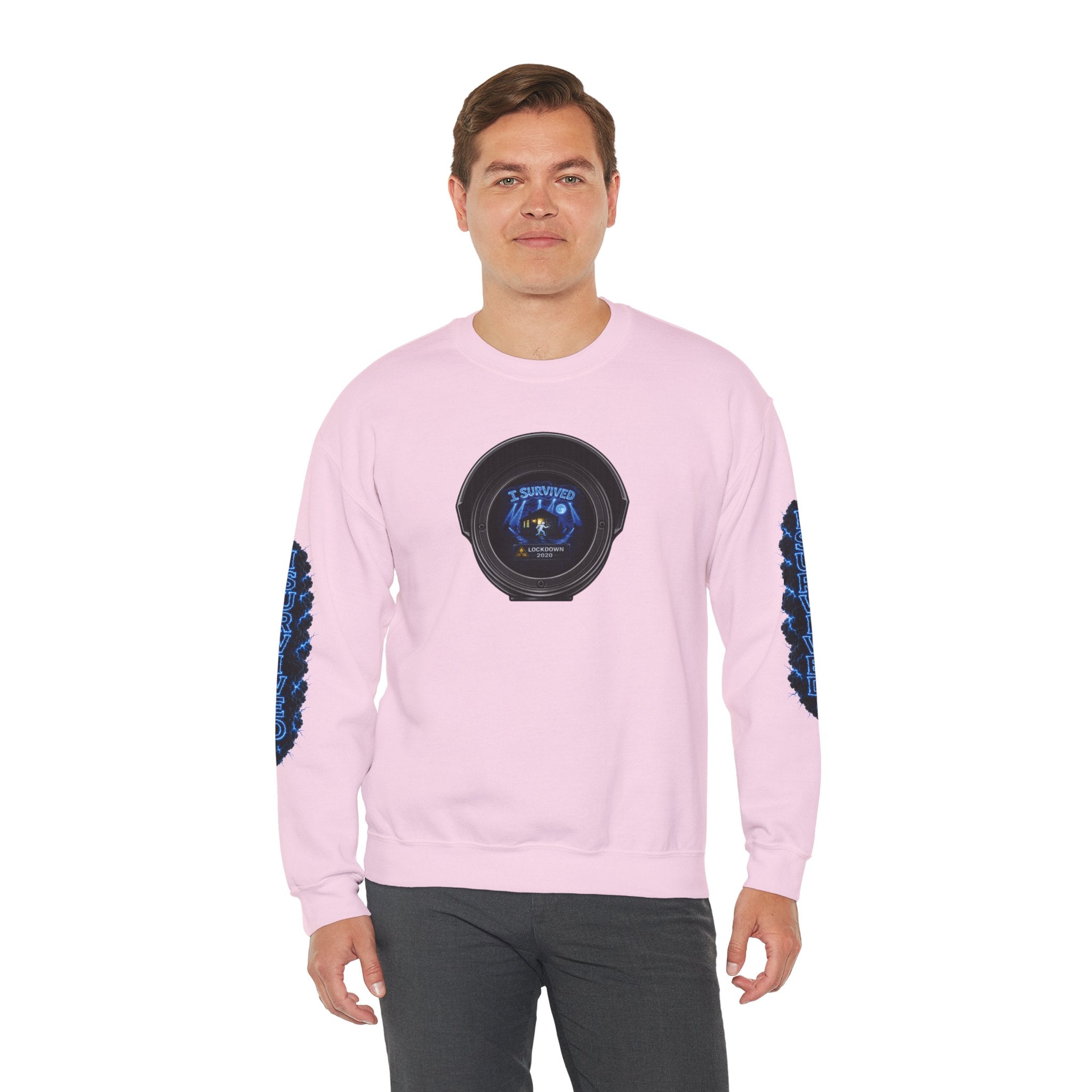 I Survived 2020 — LOCKDOWN S3:E2: Director's Cut Special Edition "Dating Under Lockdown" Unisex Heavy Blend™ Crewneck Sweatshirt