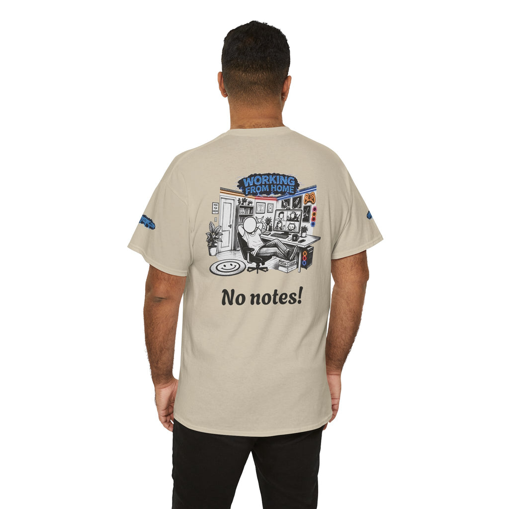 I Survived 2020 — LOCKDOWN S3:E3: Director's Cut Special Edition "Working From Home" Unisex Heavy Cotton Tee