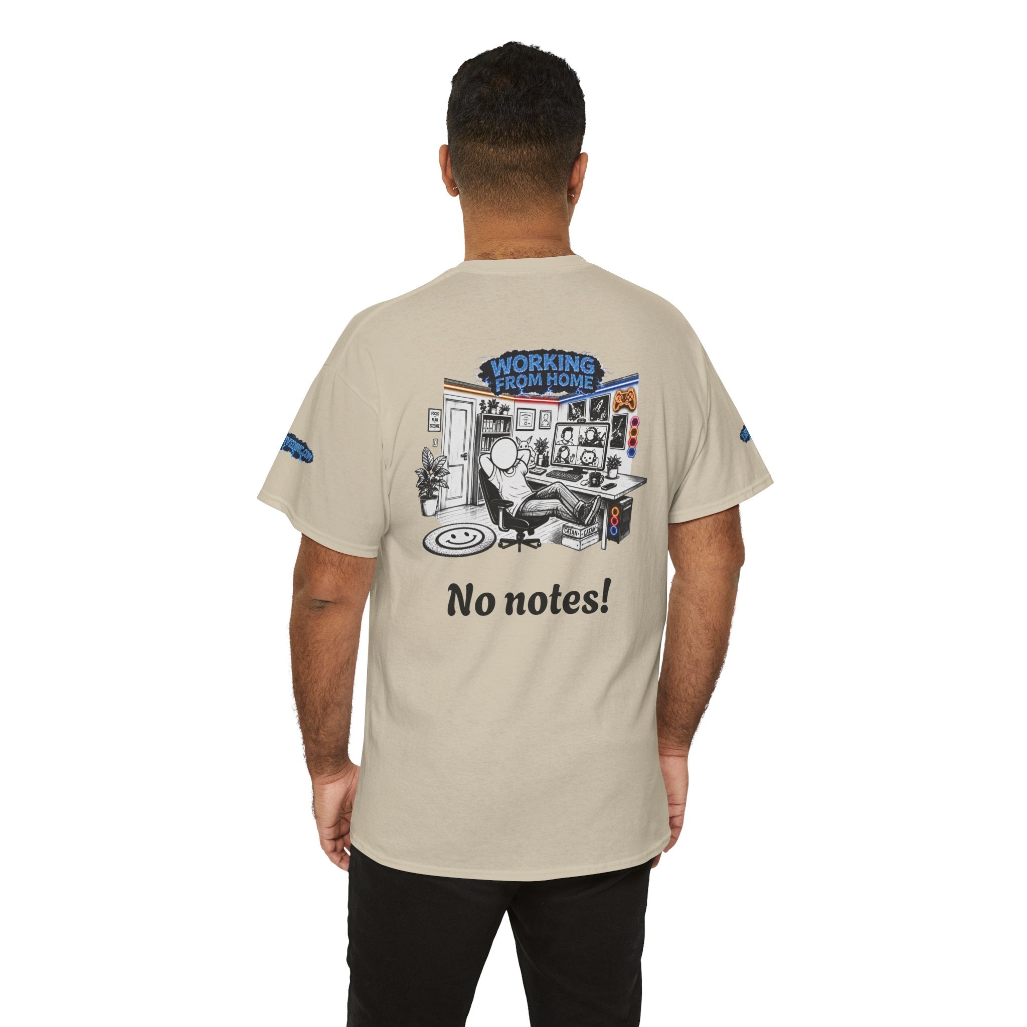 I Survived 2020 — LOCKDOWN S3:E3: Director's Cut Special Edition "Working From Home" Unisex Heavy Cotton Tee