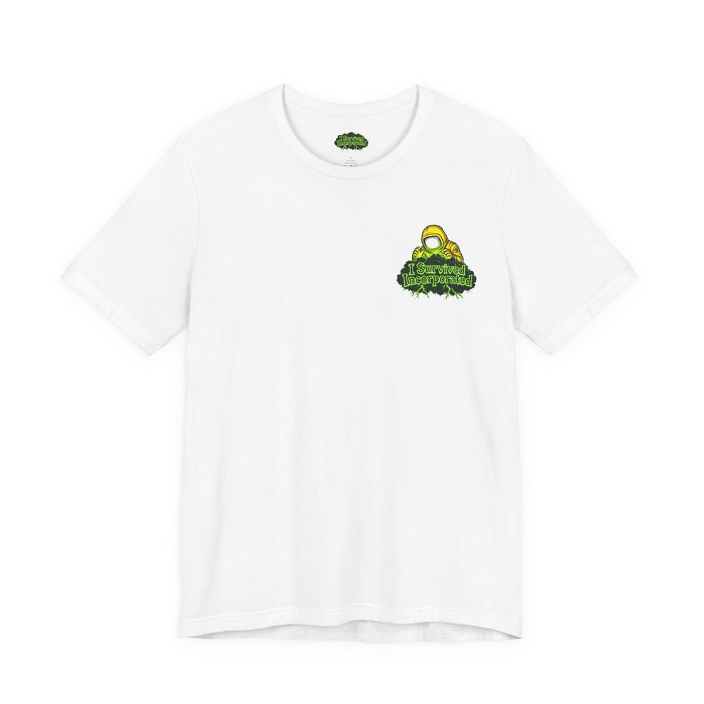I Survived 2020 — "Please Stand By" Test Pattern Toxic Signal Tee Summer Premiere Unisex Jersey Short Sleeve Tee