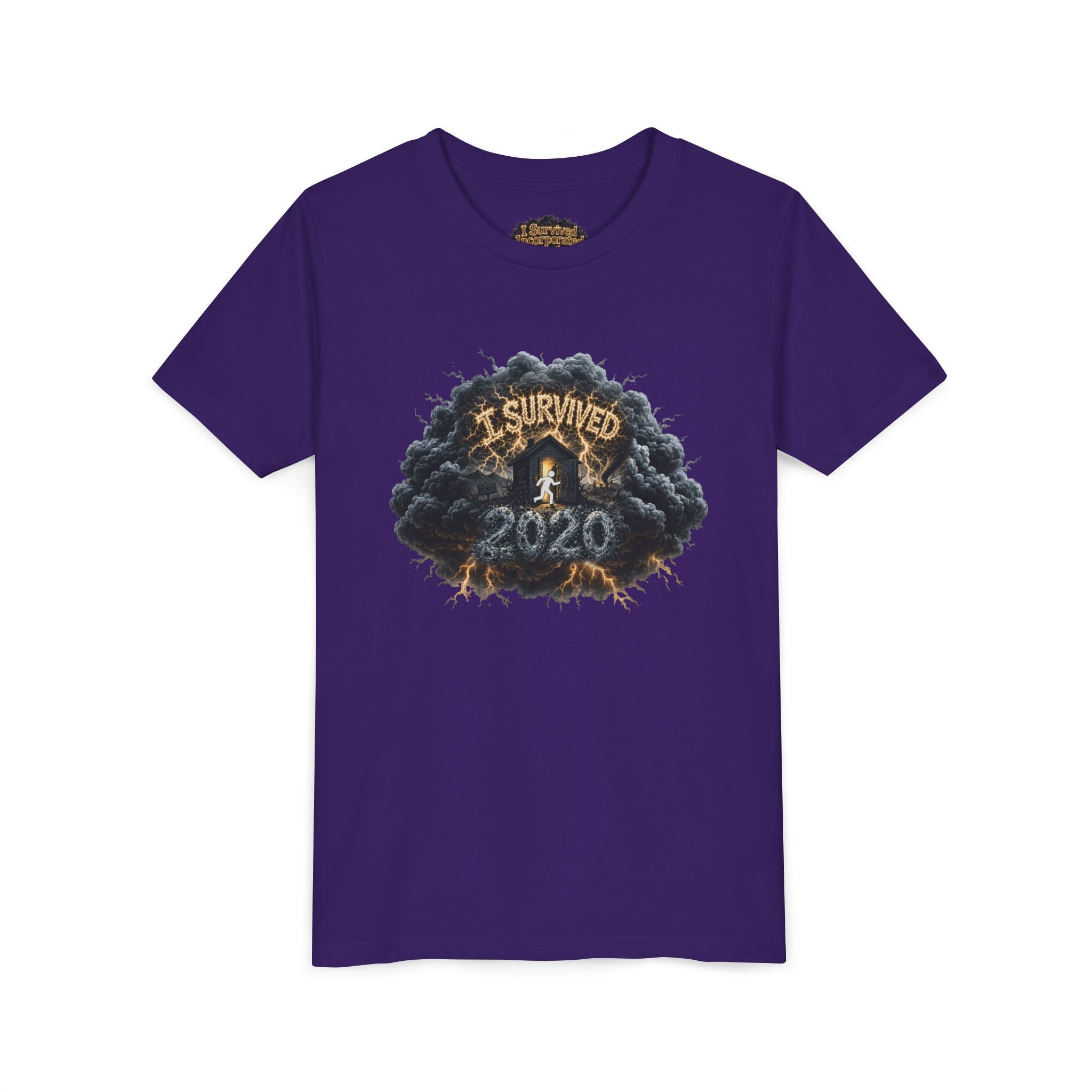 I Survived 2020 — Director's Cut Original Design Teaser Tee | Season 1 Premiere Drop Youth Short Sleeve Tee