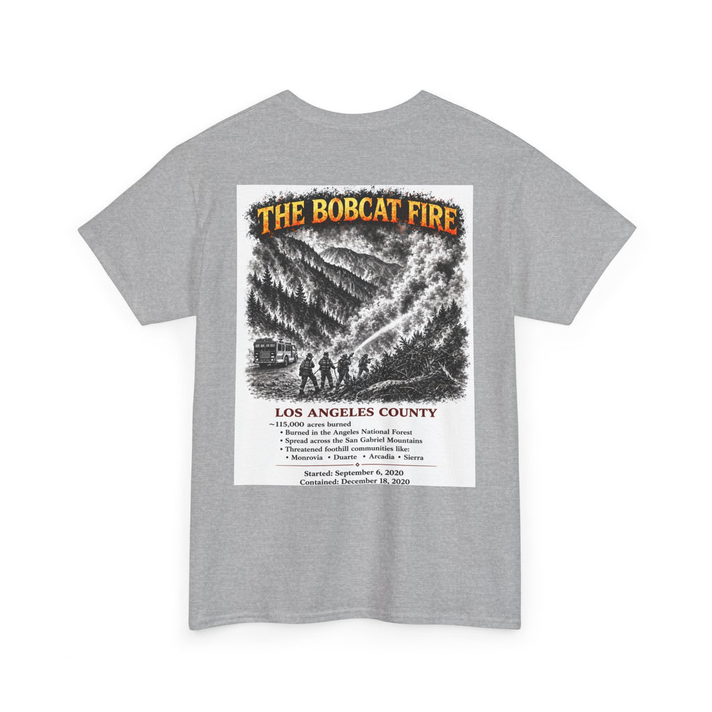 I Survived 2020 — S2:E2 "The Bobcat Fire" | Wildfire Edition Memorial Unisex Heavy Cotton Tee