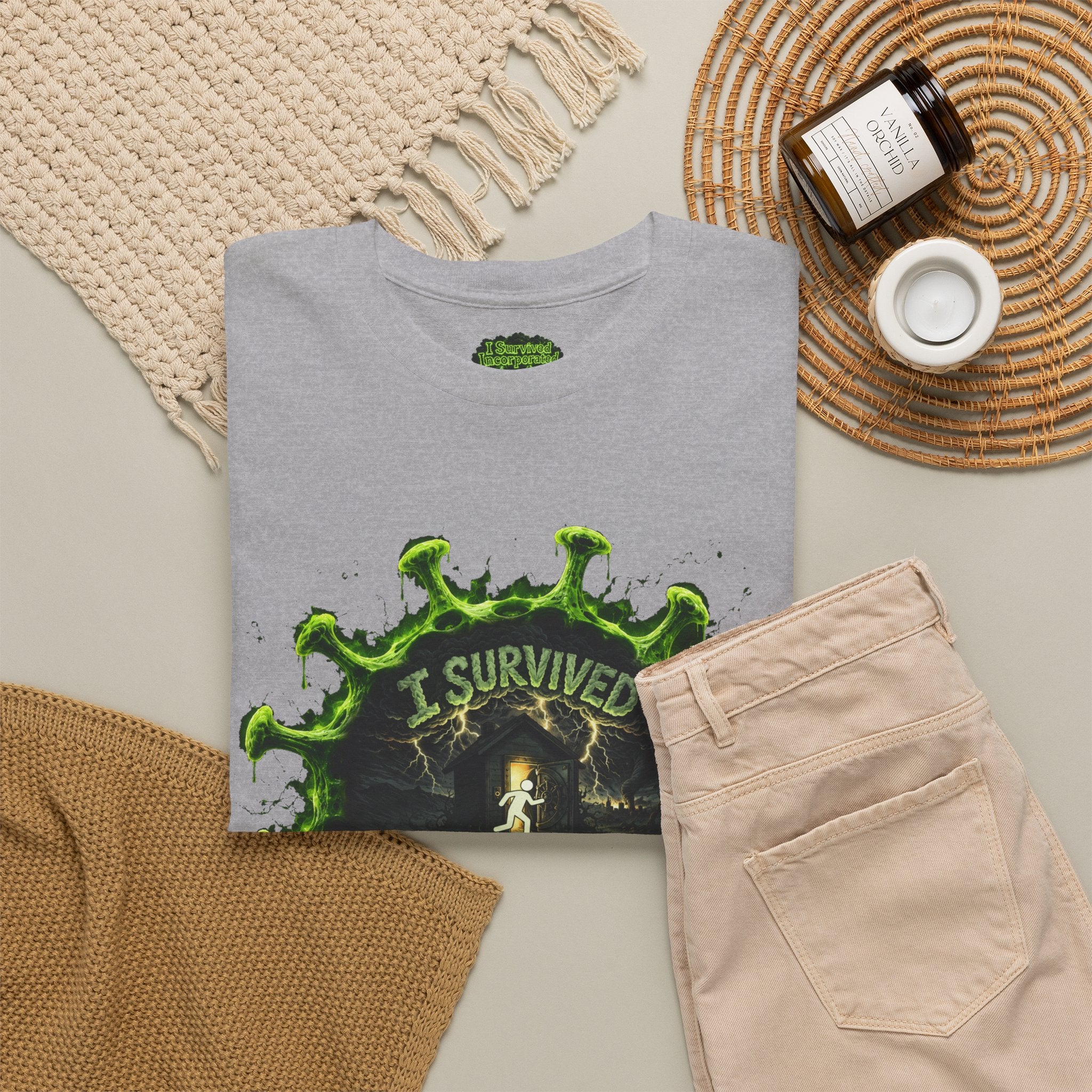I Survived 2020 — Director's Cut S1:E2 "The Coming of COVID" | Pandemic Edition Unisex Heavy Cotton Tee (SPECIAL EDITION)
