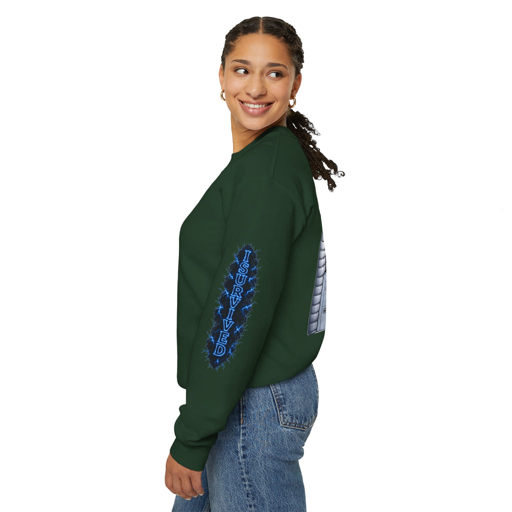 I Survived 2020 —  LOCKDOWN S3:E1: Director's Cut Special Edition "Quarantine" Unisex Heavy Blend™ Crewneck Sweatshirt