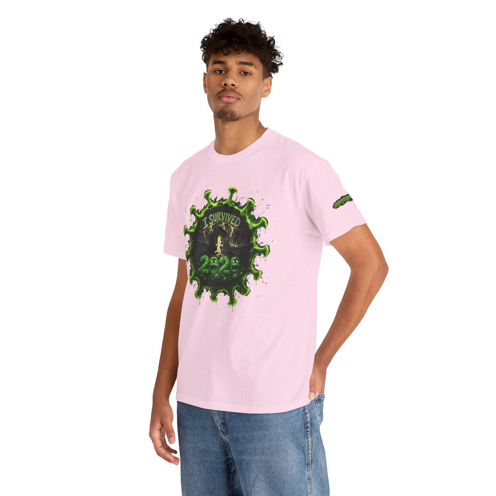 I Survived 2020 — Director's Cut S1:E4 "Mask Madness Mayhem Moment" | Pandemic Edition Unisex Heavy Cotton Tee (SPECIAL EDITION)