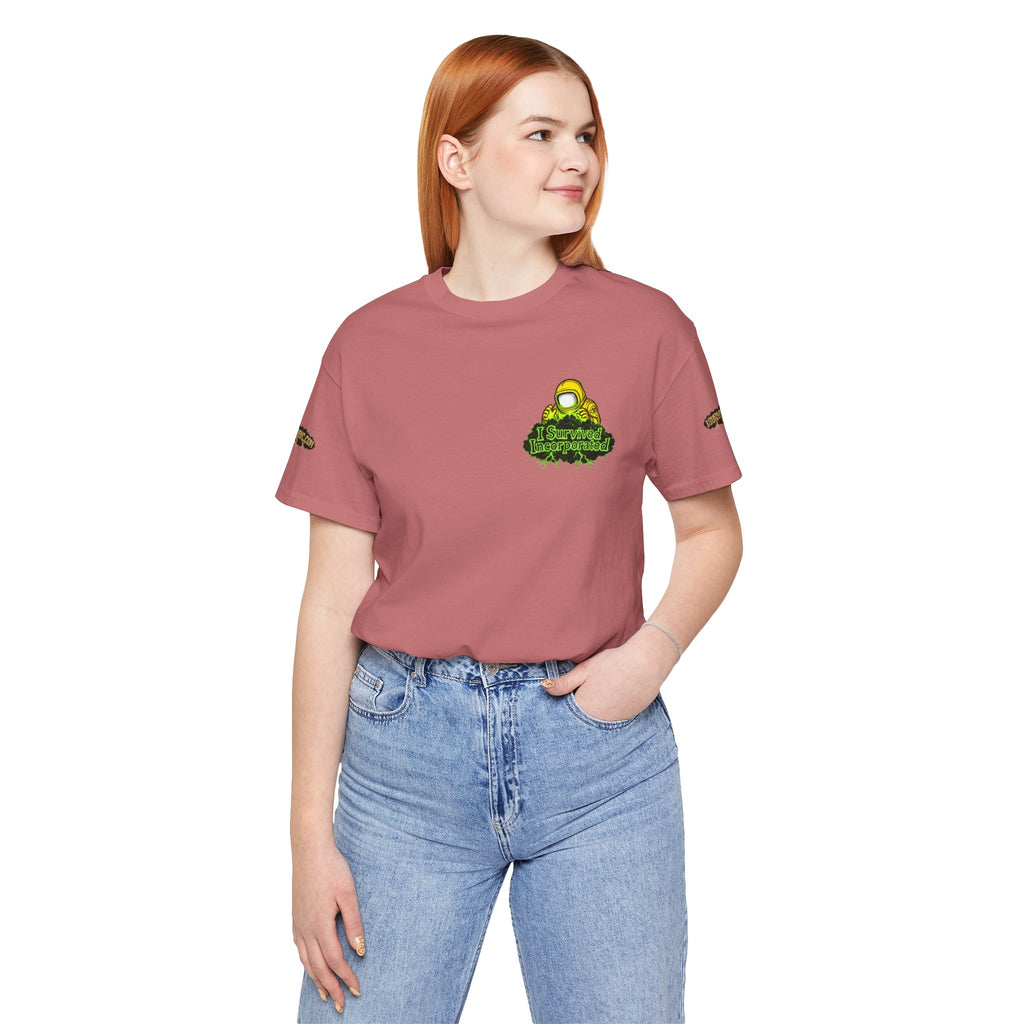 I Survived 2020 — "Please Stand By" Test Pattern Toxic Signal Tee Special Edition Summer Premiere Unisex Jersey Short Sleeve Tee