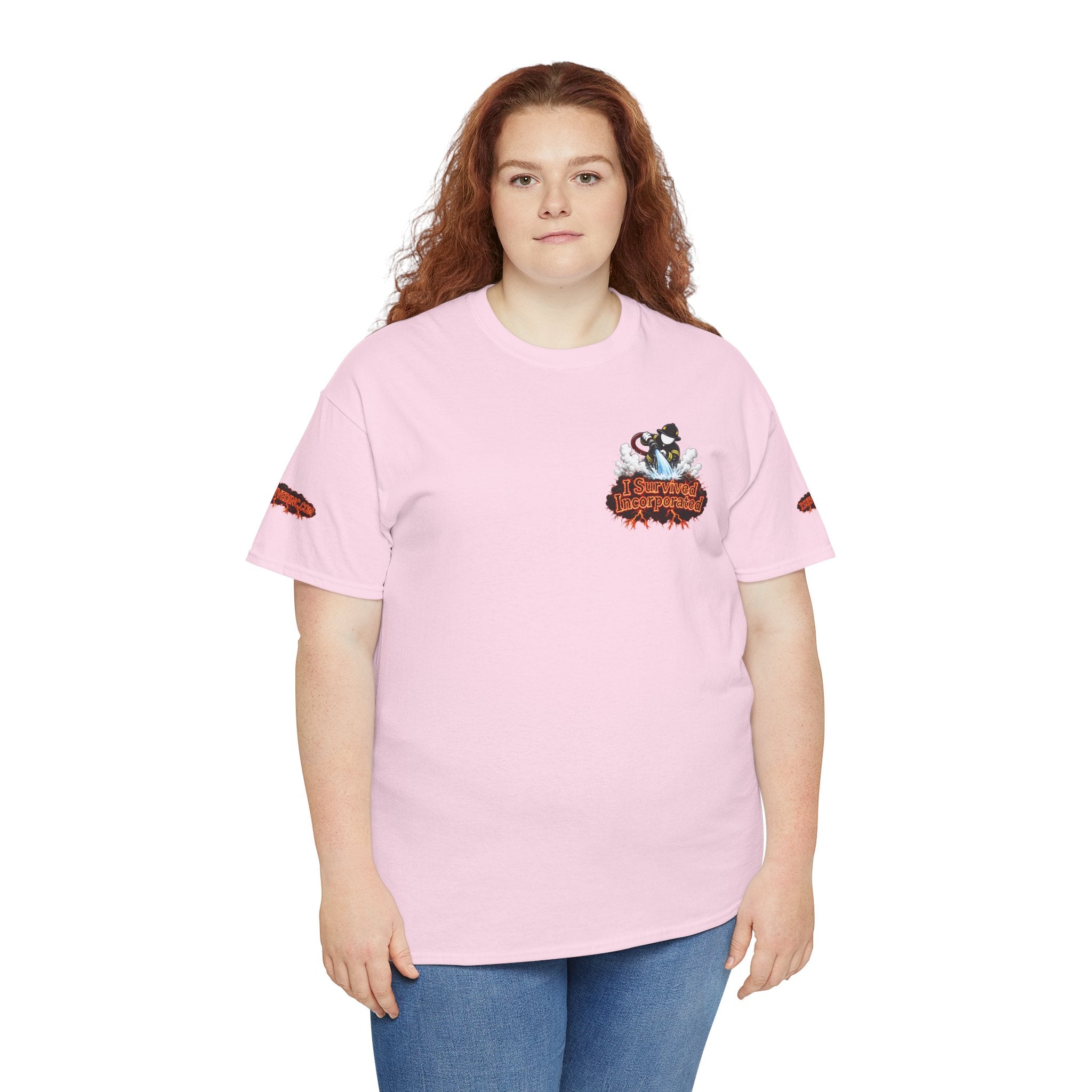 I Survived 2020 — "Please Stand By" Test Pattern Tee Wildfire Signal Special Edition Summer Premiere Unisex Heavy Cotton Tee