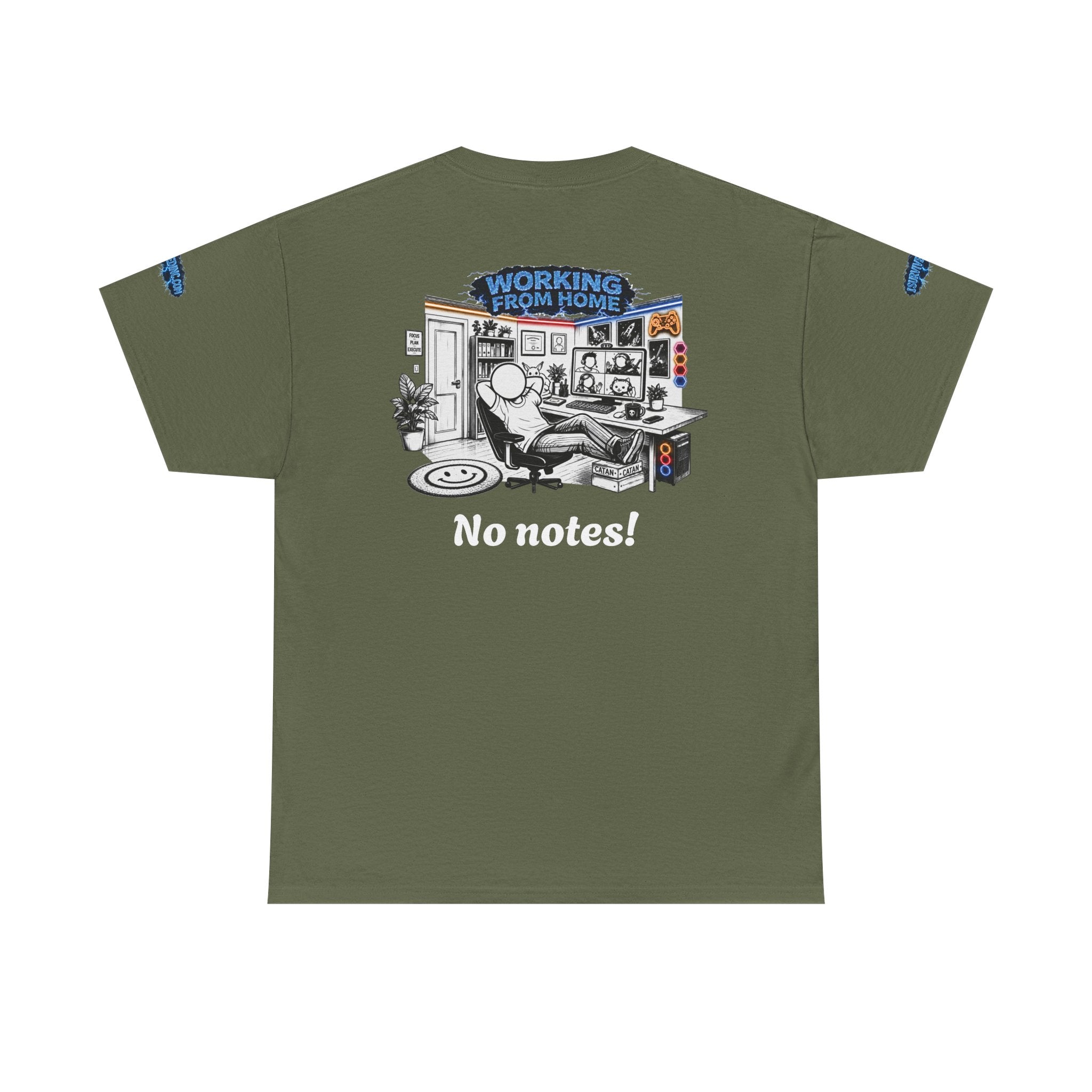 I Survived 2020 — LOCKDOWN S3:E4: Special Edition "Working From Home" Unisex Heavy Cotton Tee