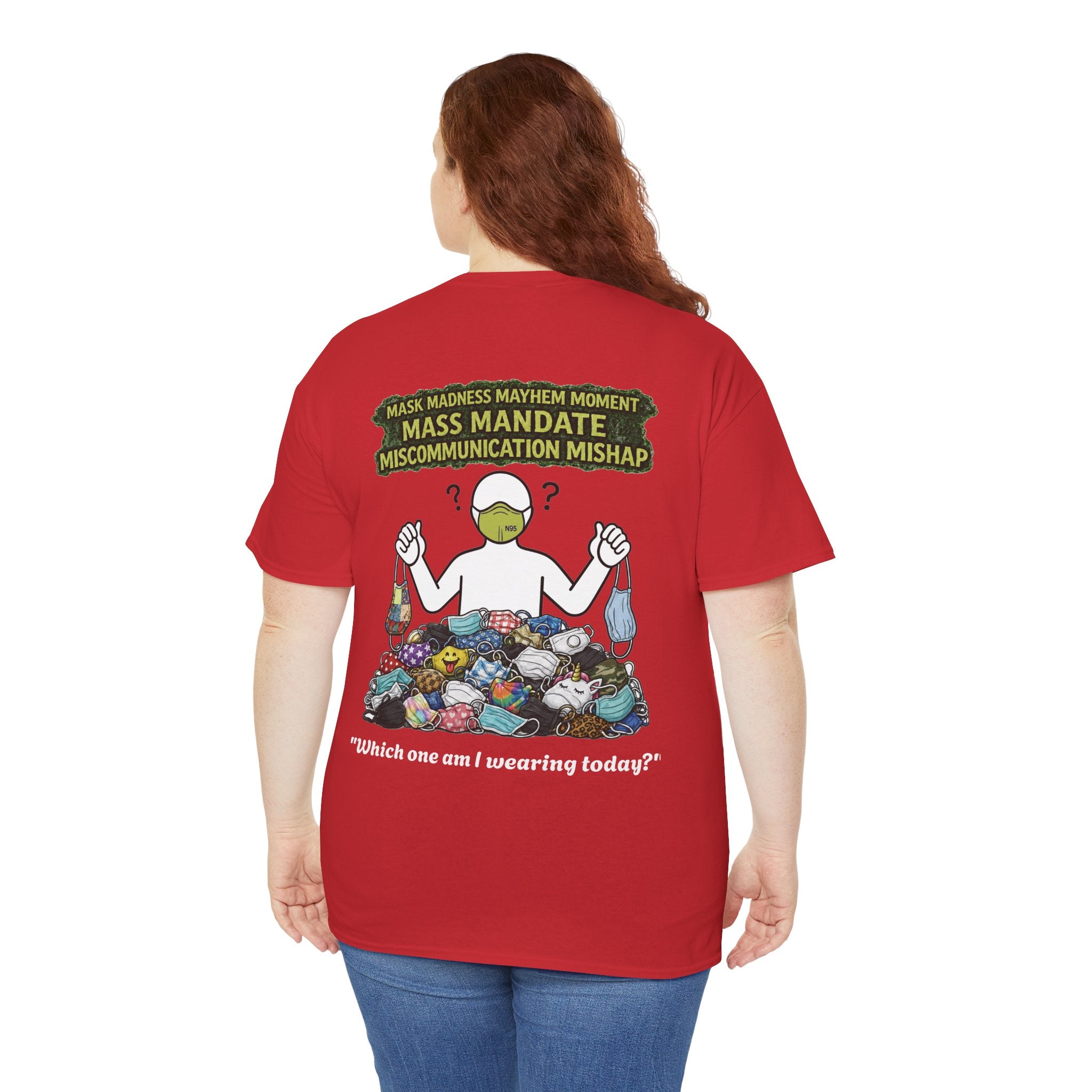 I Survived 2020 — Director's Cut S1:E4 "Mask Madness Mayhem Moment" | Pandemic Edition Unisex Heavy Cotton Tee