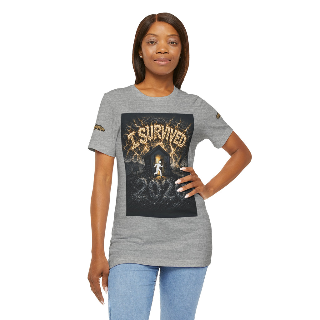 I Survived 2020 — Original PILOT Design: Special Edition Unisex Jersey Short Sleeve Tee