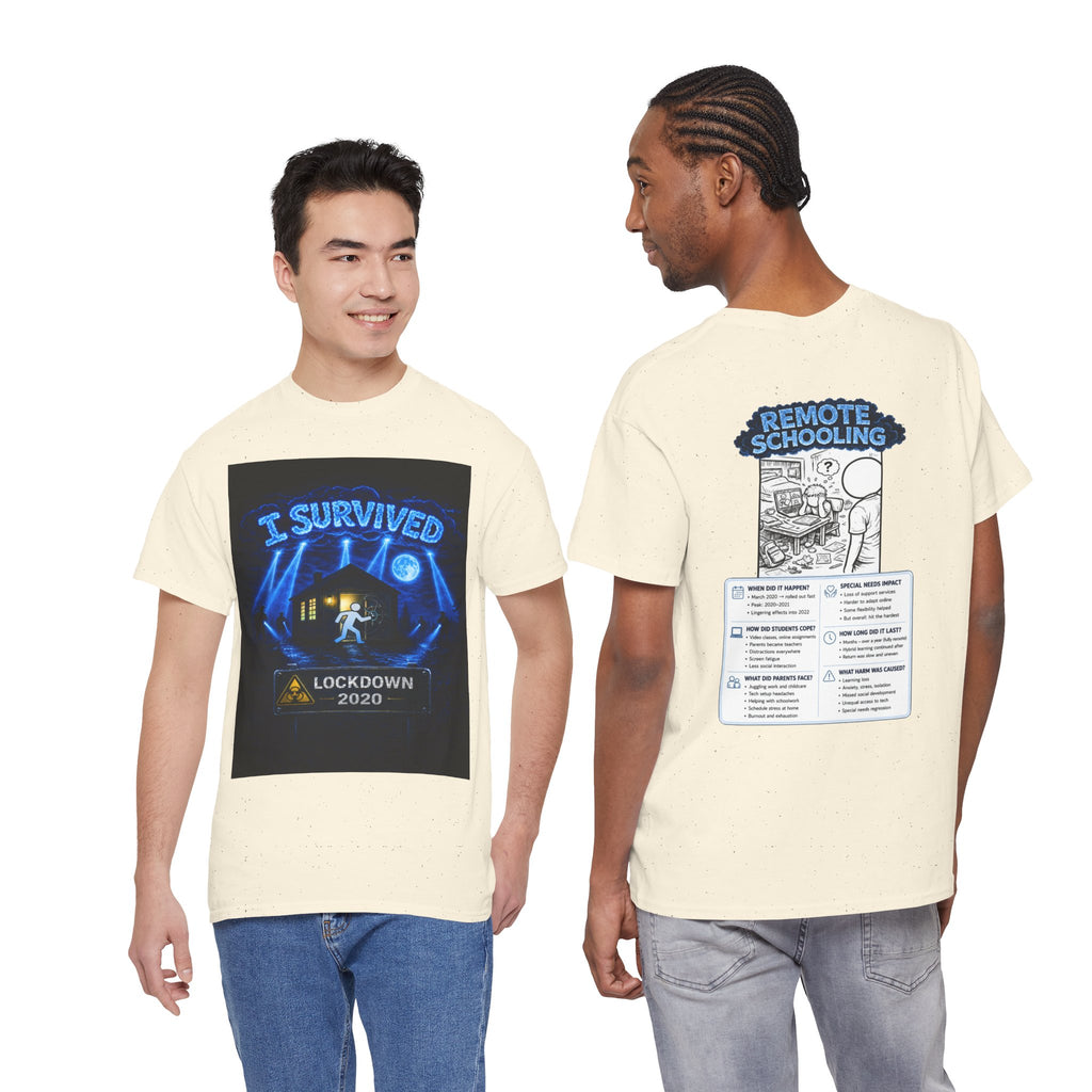 I Survived 2020 — LOCKDOWN S3:E3: "Remote Schooling" Documentary Tee